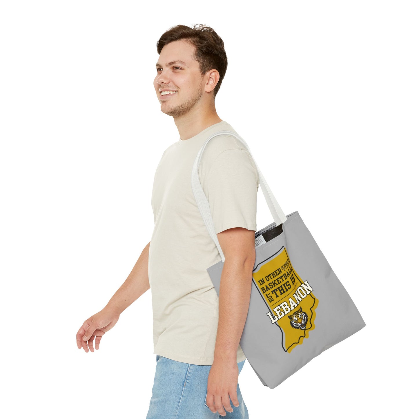 Basketball Tote Bag - Lebanon Tigers