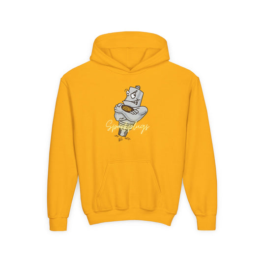 Youth Hooded Sweatshirt - Speedway Sparky Sparkplugs, Class of 33