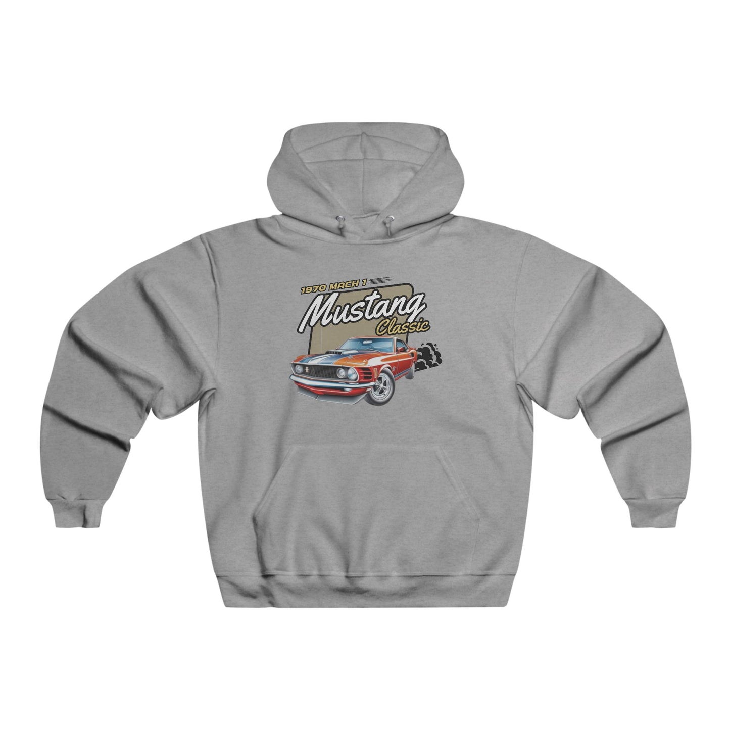 1970 Mach 1 Mustang NUBLEND® Hooded Sweatshirt