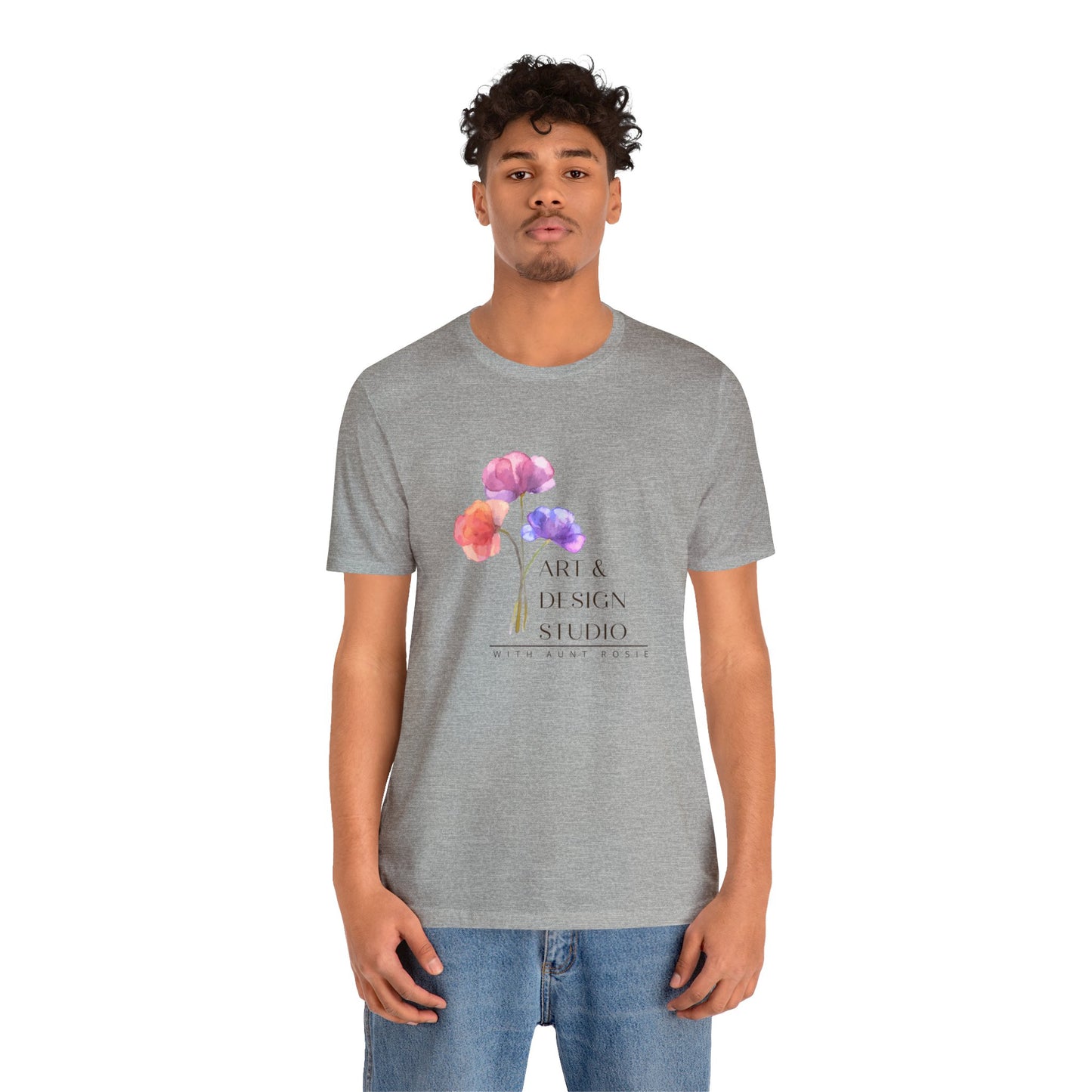 Aunt Rosie's Art & Design Studio, Jersey Short Sleeve Tee