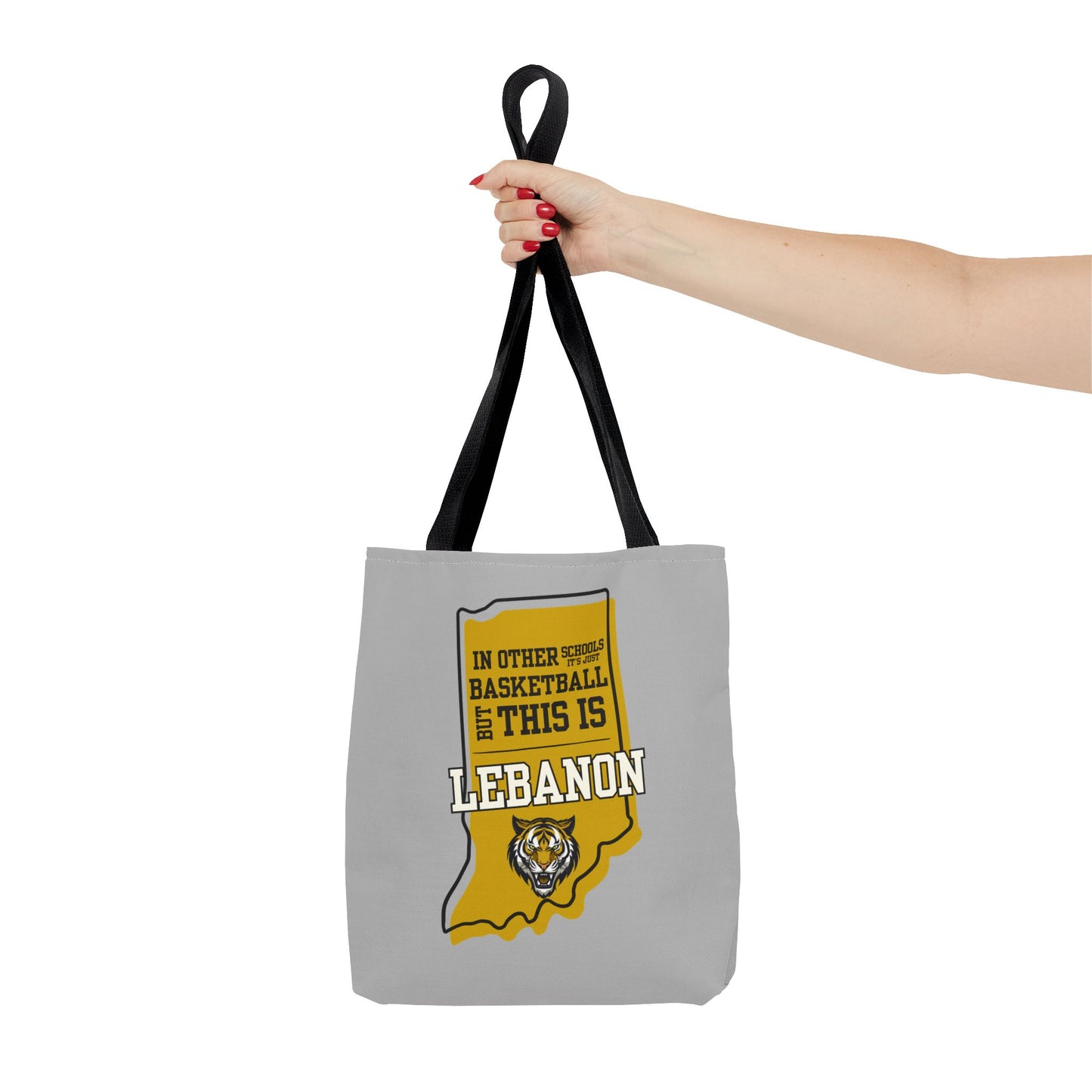Basketball Tote Bag - Lebanon Tigers