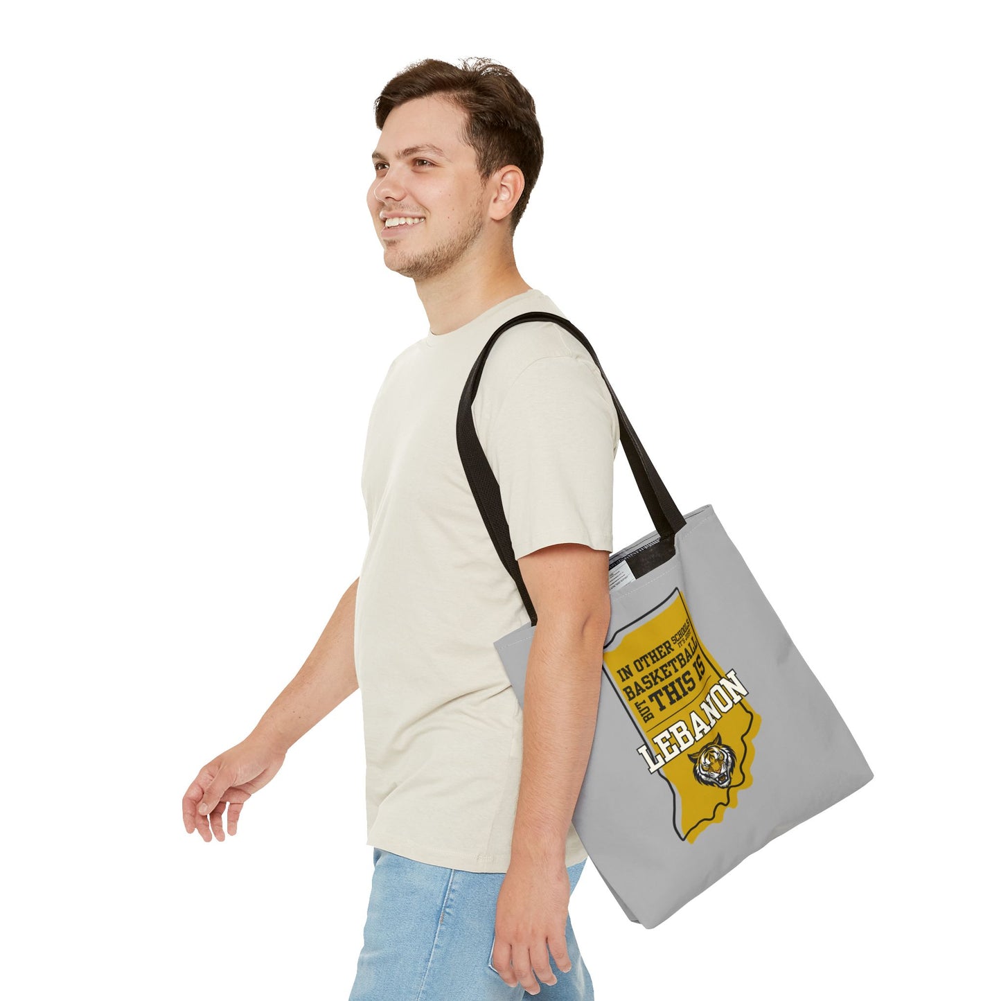 Basketball Tote Bag - Lebanon Tigers