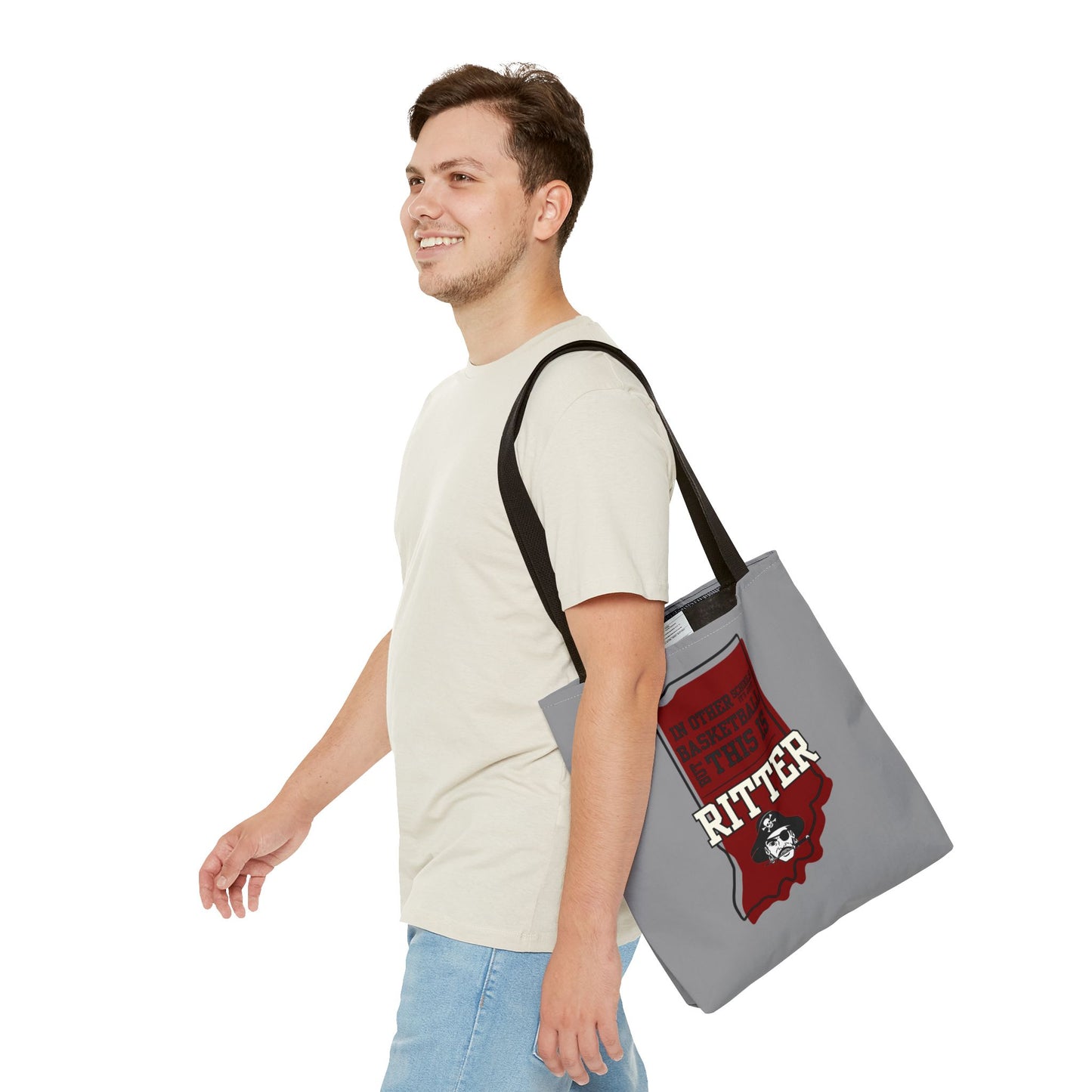 Basketball Tote Bag - Ritter Raiders