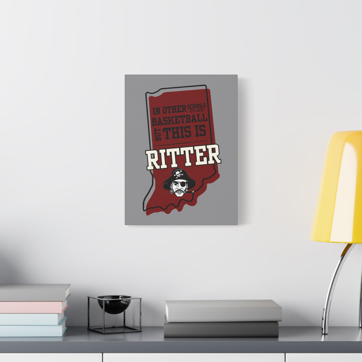 Canvas Wall Art - Ritter Basketball