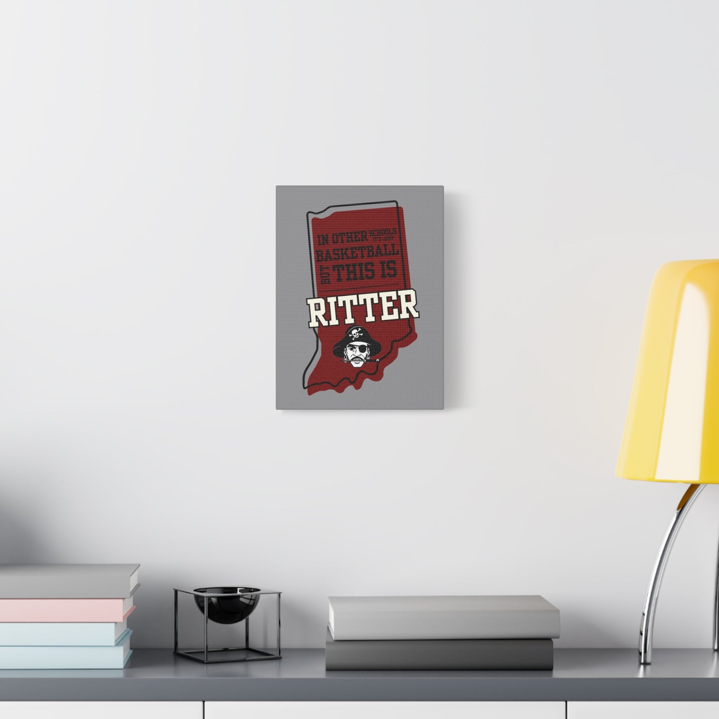 Canvas Wall Art - Ritter Basketball