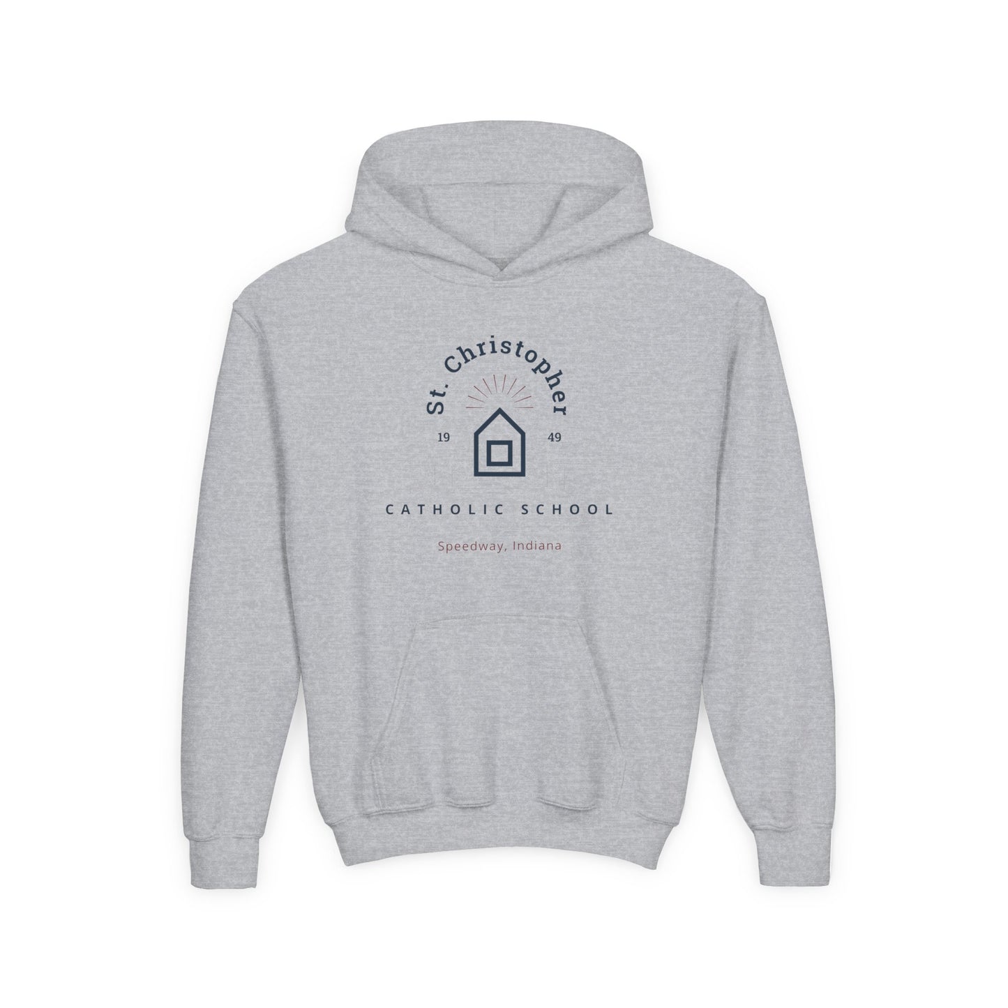 Youth Hooded Sweatshirt - St. Christopher Catholic School