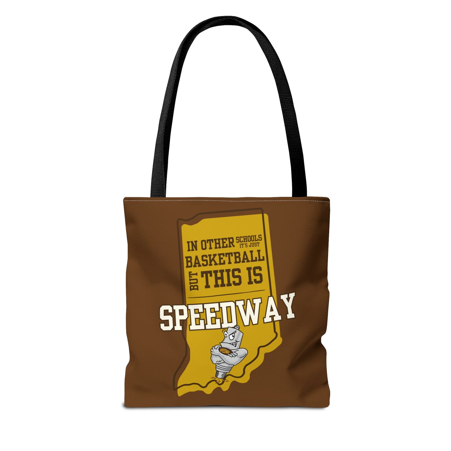 Basketball Tote Bag - Speedway Sparkplugs