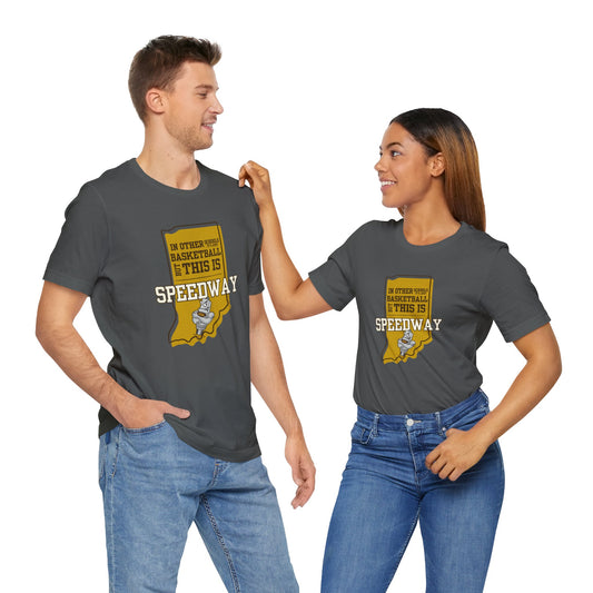Adult Basketball Tee - Speedway Sparkplugs