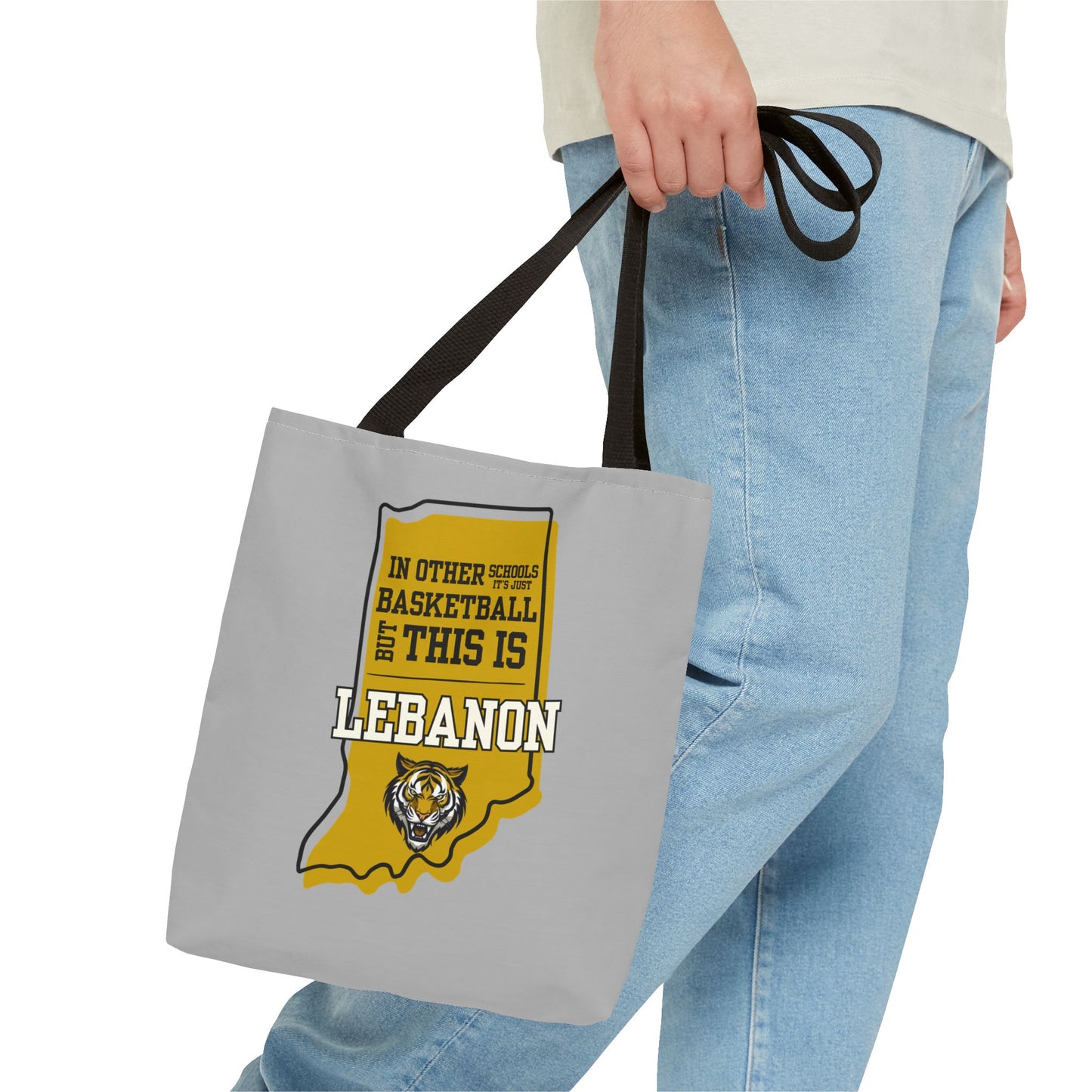 Basketball Tote Bag - Lebanon Tigers