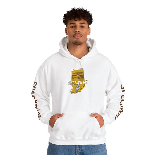 Adult Hoodie - Speedway Sparkplugs Basketball