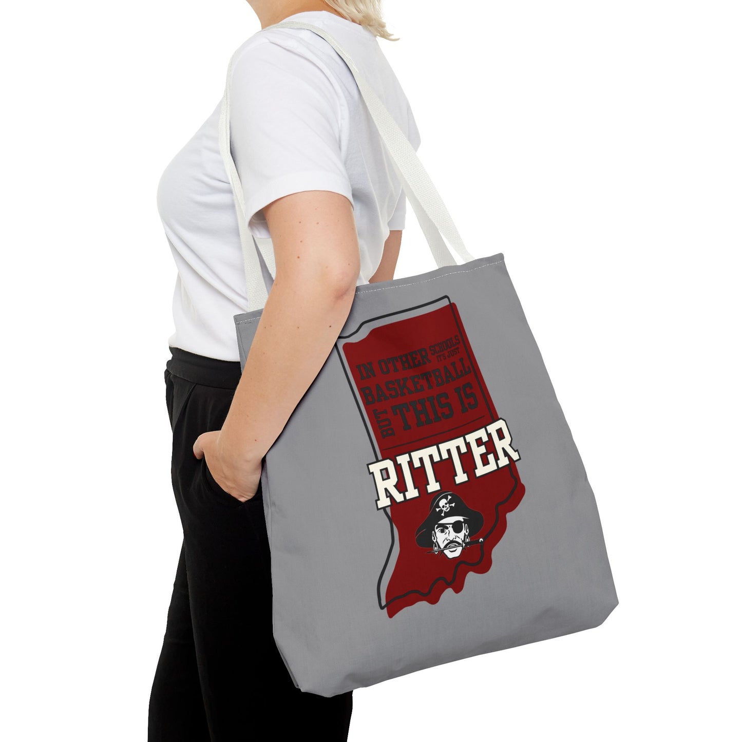 Basketball Tote Bag - Ritter Raiders