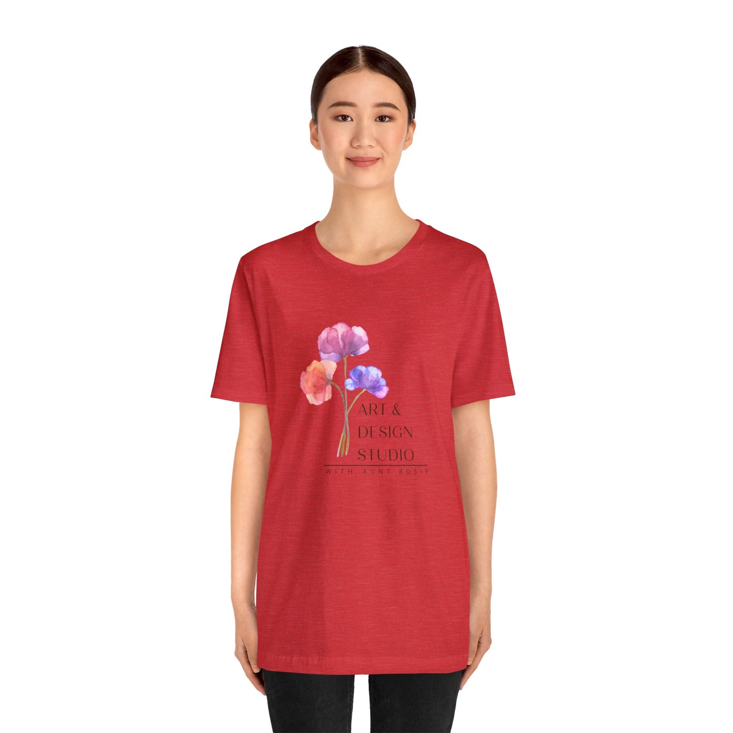 Aunt Rosie's Art & Design Studio, Jersey Short Sleeve Tee