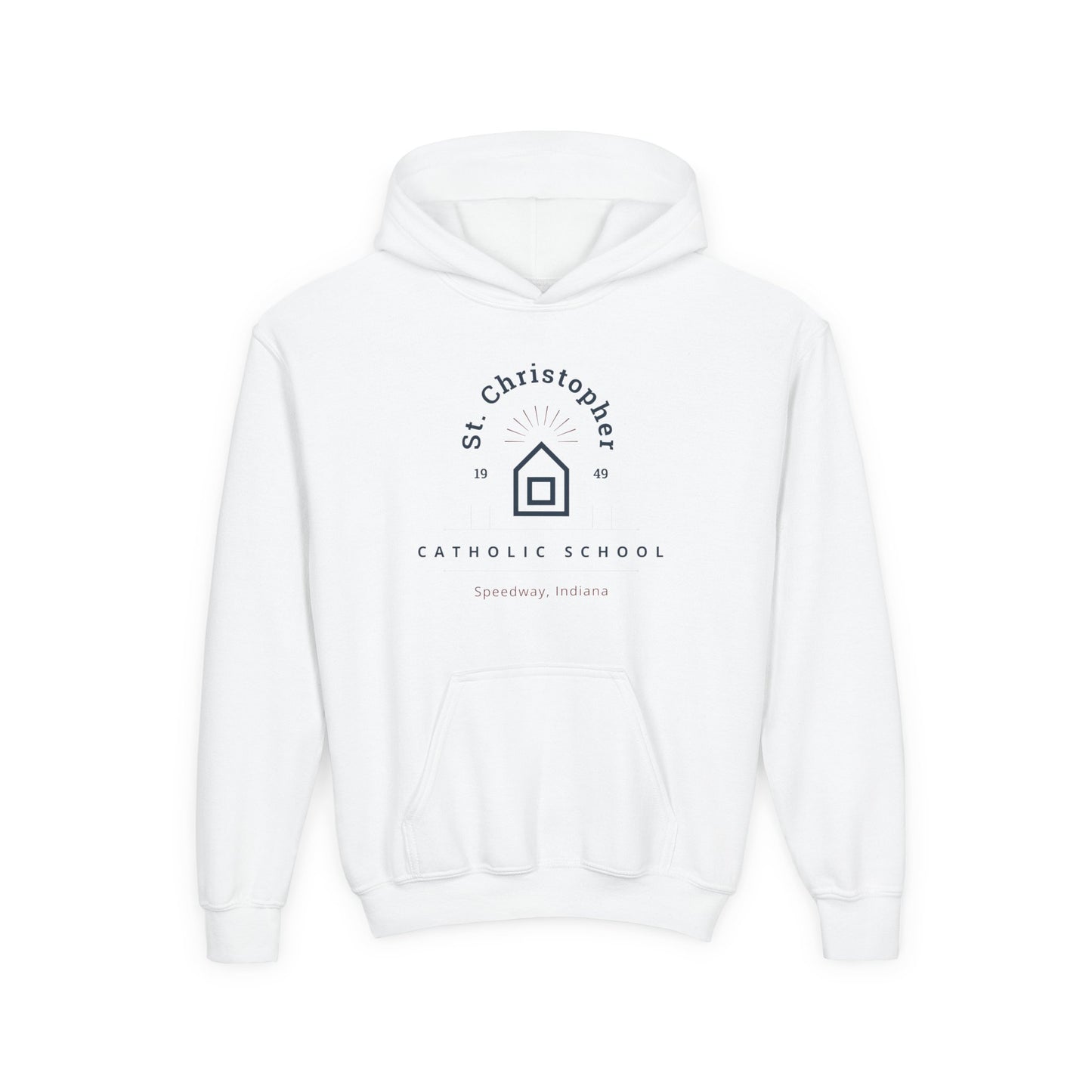 Youth Hooded Sweatshirt - St. Christopher Catholic School