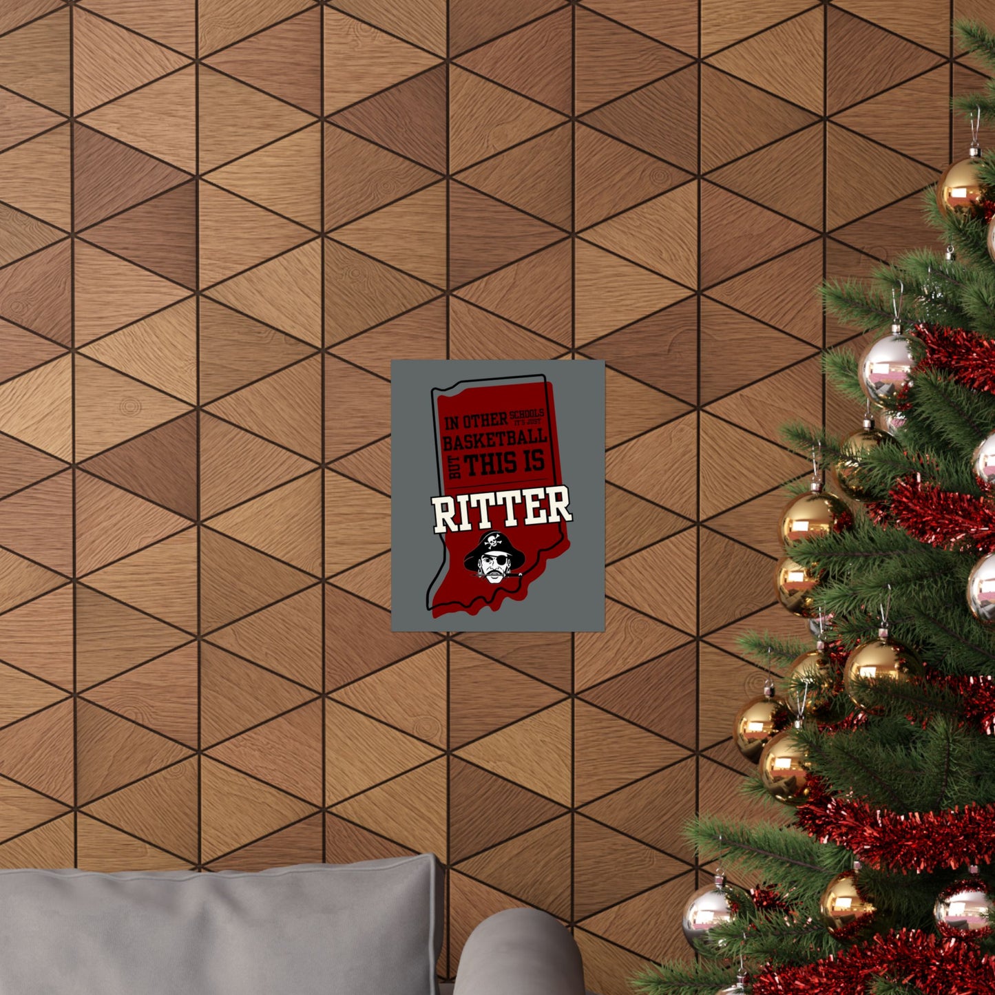 Basketball Poster - Ritter Raiders