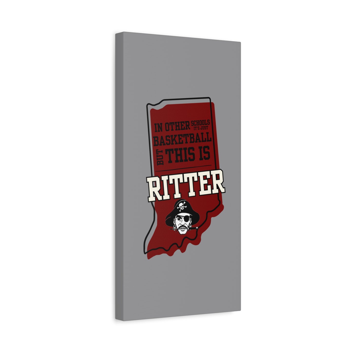 Canvas Wall Art - Ritter Basketball