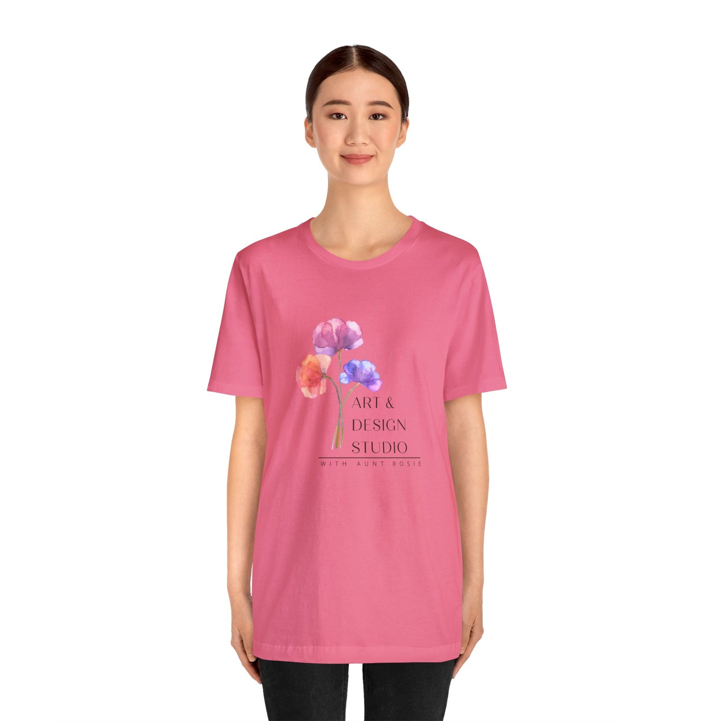 Aunt Rosie's Art & Design Studio, Jersey Short Sleeve Tee