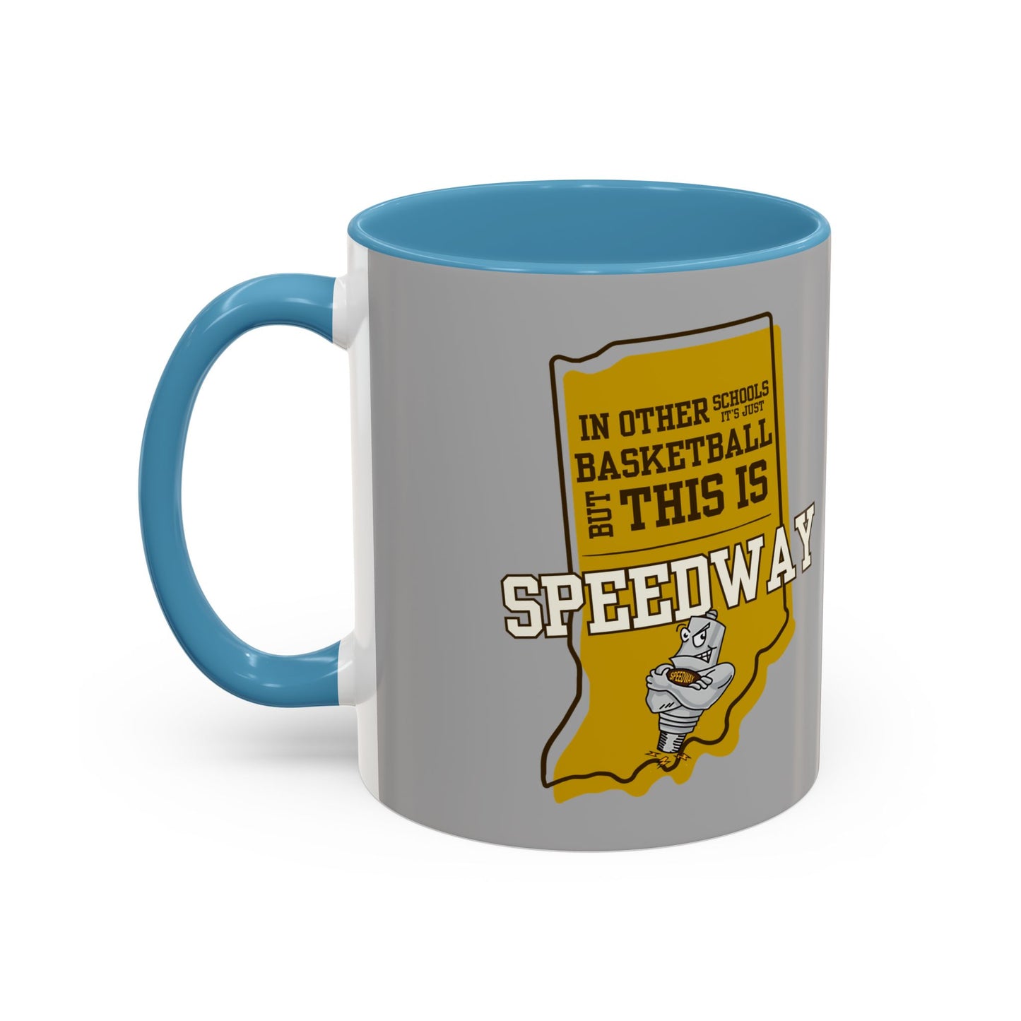 Coffee Mug - Speedway Sparkplugs Basketball