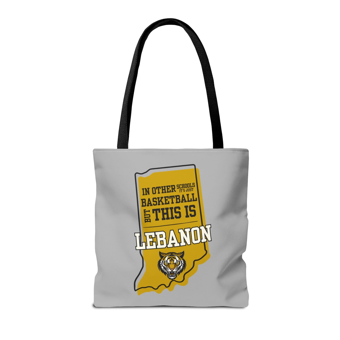 Basketball Tote Bag - Lebanon Tigers