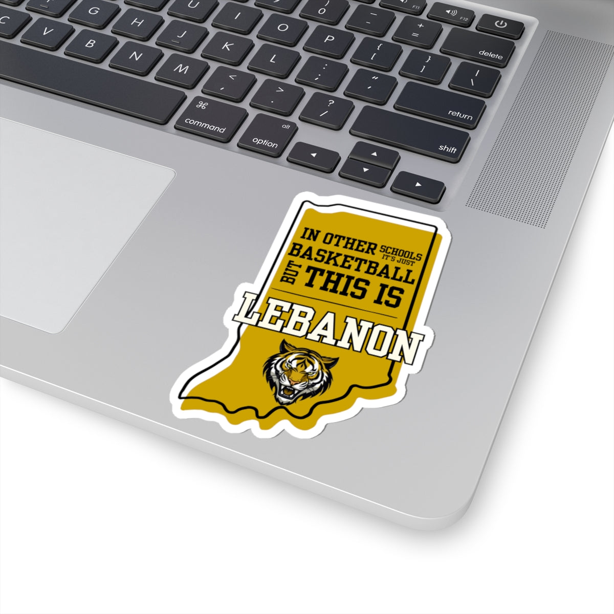 Kiss-Cut Sticker - Lebanon Basketball