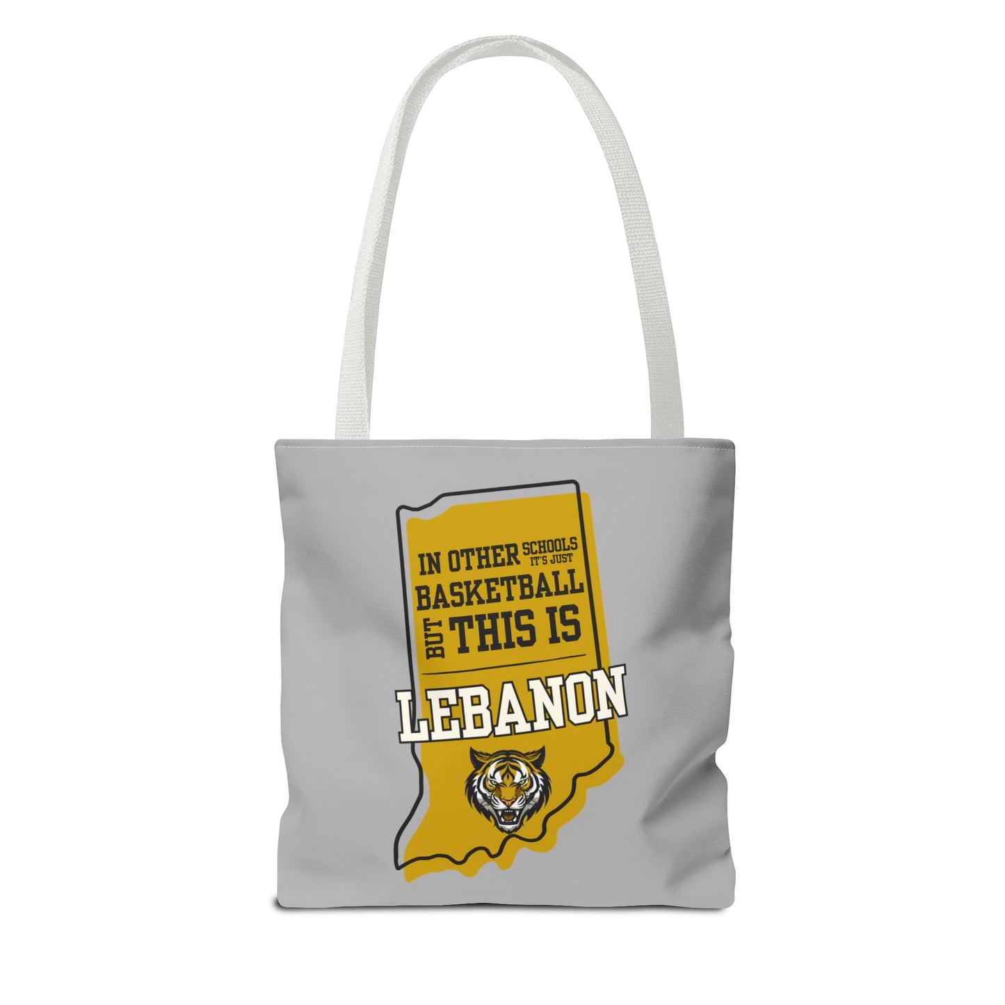 Basketball Tote Bag - Lebanon Tigers