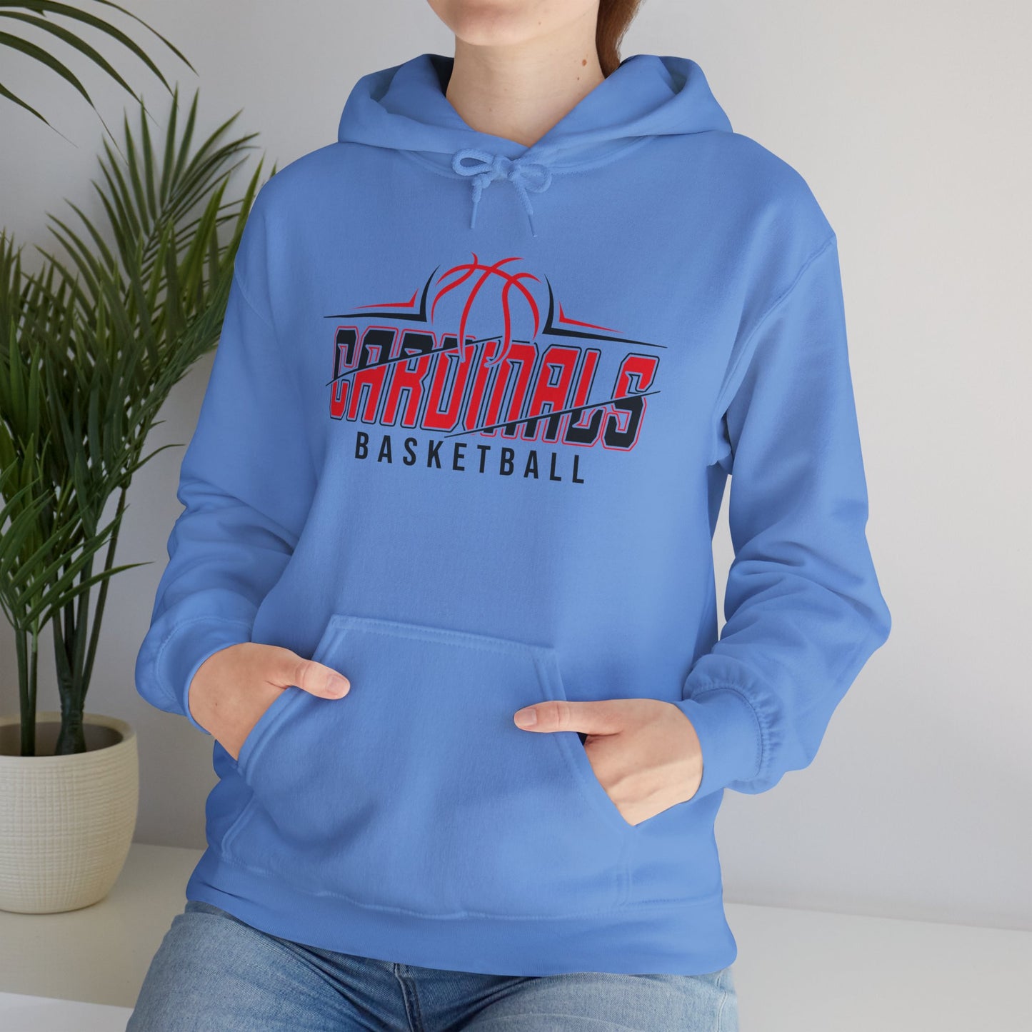 Adult St. Christopher Cardinals Basketball Hoodie