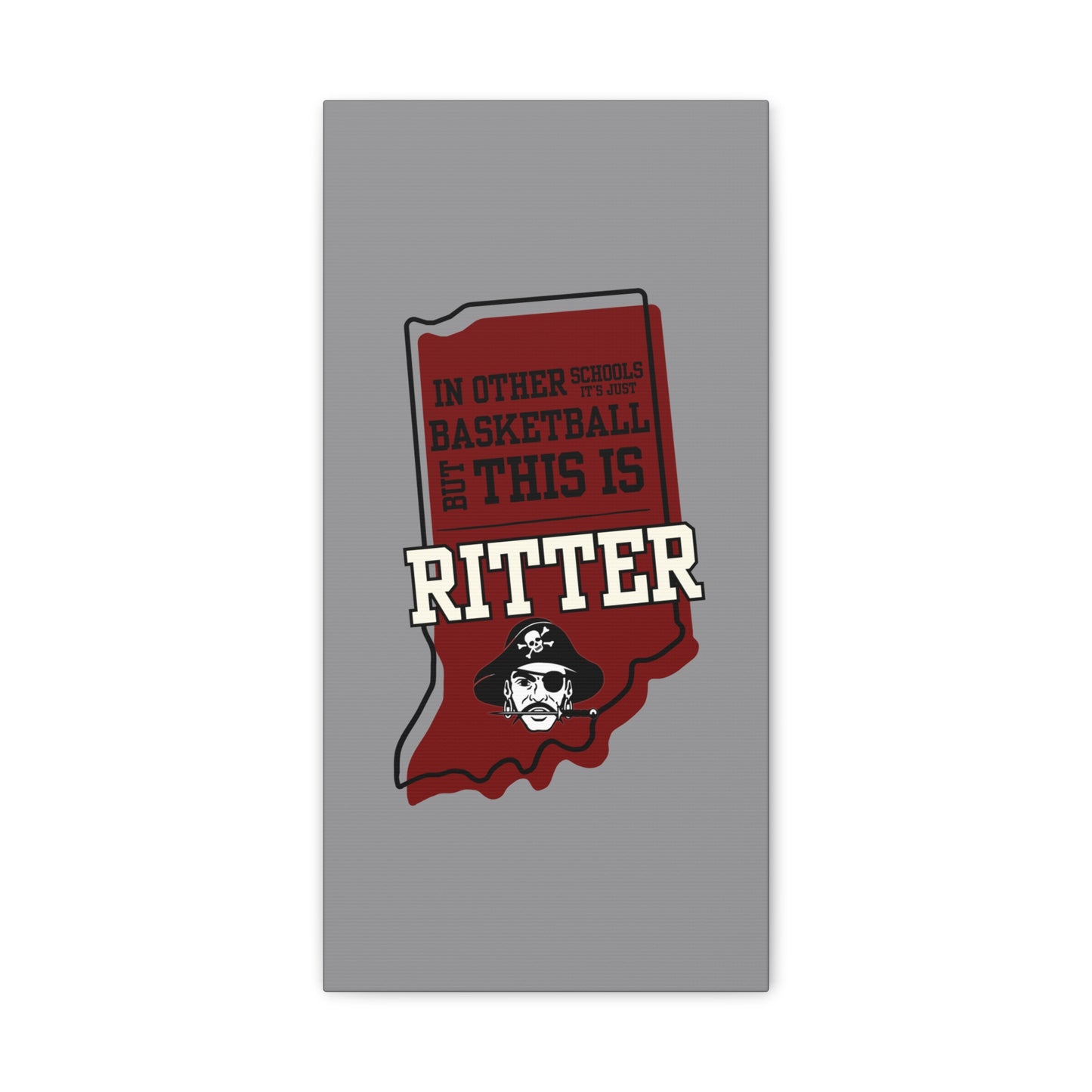 Canvas Wall Art - Ritter Basketball