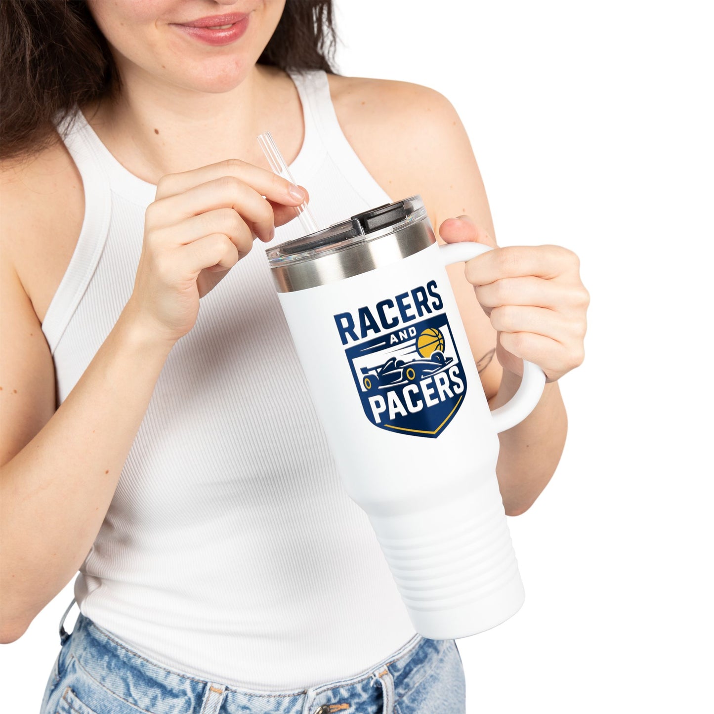 Insulated Travel Mug - Racers and Pacers