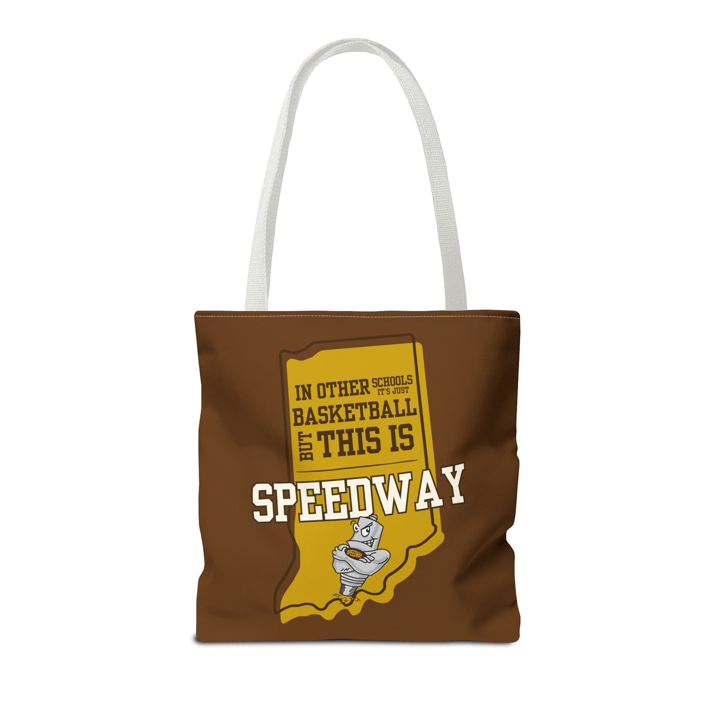 Basketball Tote Bag - Speedway Sparkplugs