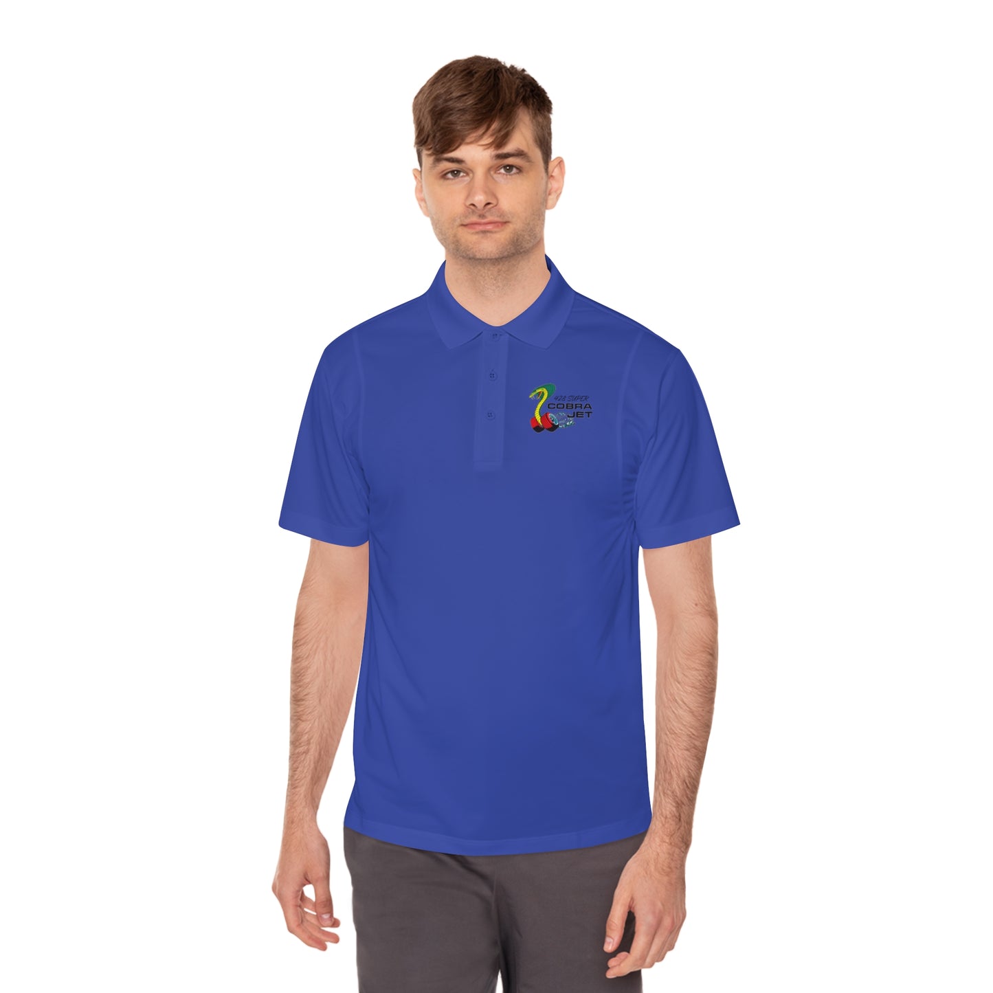 428 Super Cobra Jet Adult Sport Polo Shirt