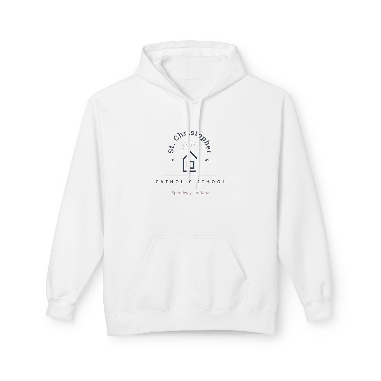 Adult Midweight Softstyle Fleece Hoodie - St. Christopher School