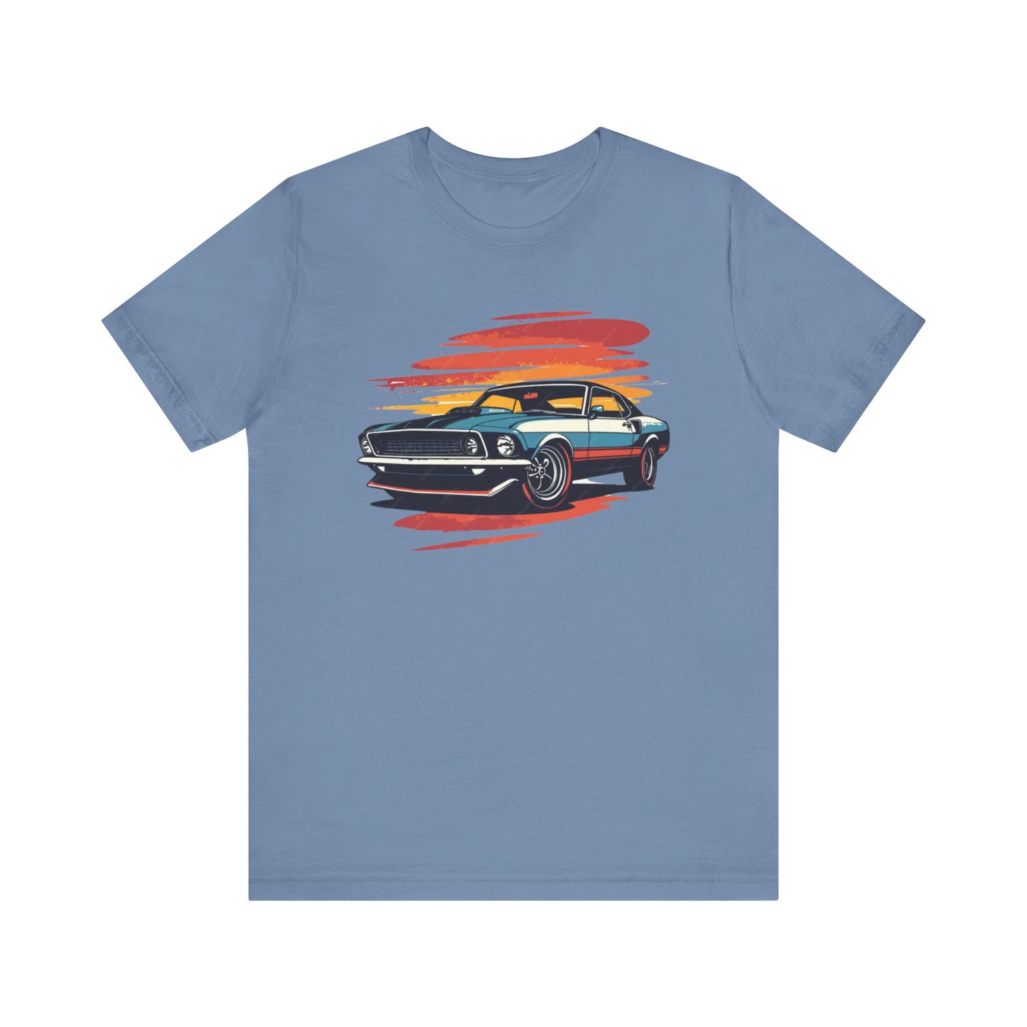 1969 Mustang Jersey Short Sleeve Tee