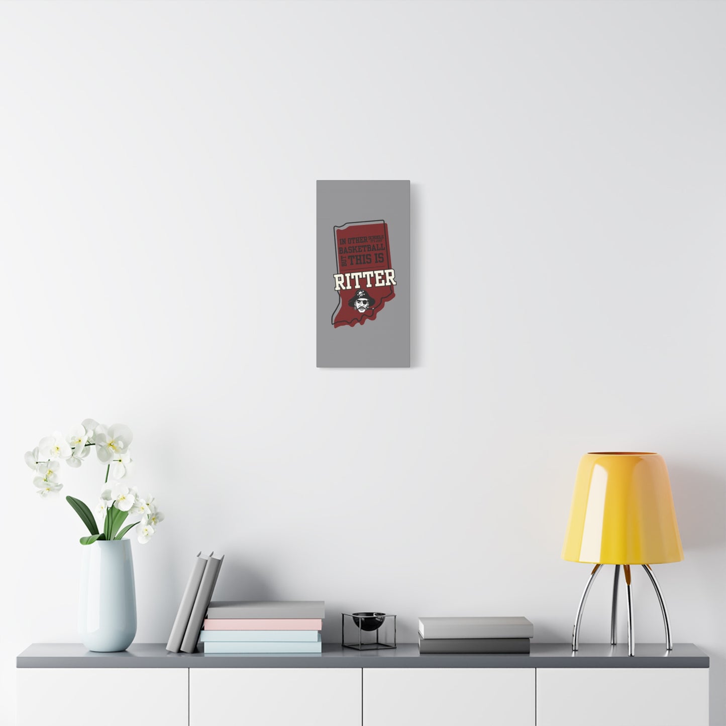 Canvas Wall Art - Ritter Basketball