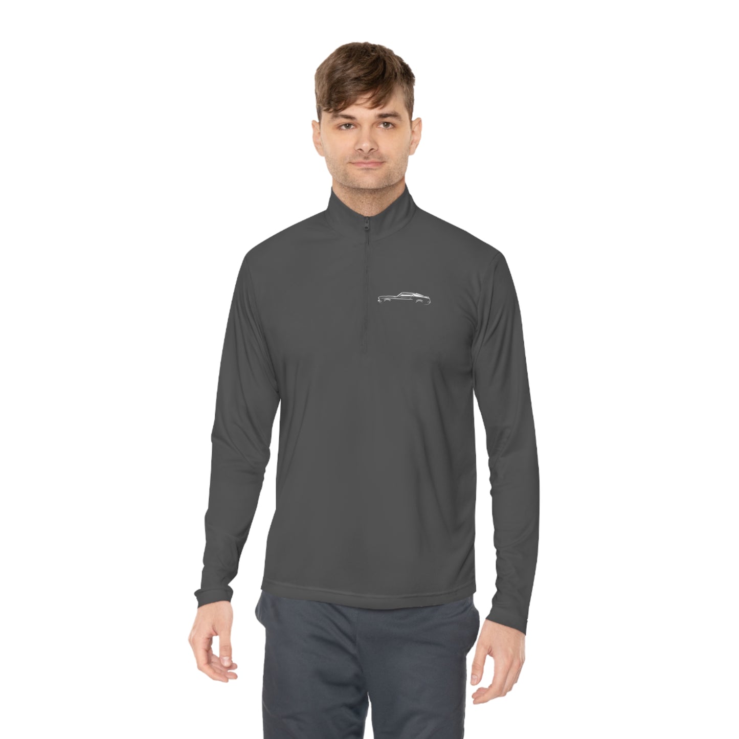 1970 Mach 1 Mustang Quarter-Zip Adult Pullover