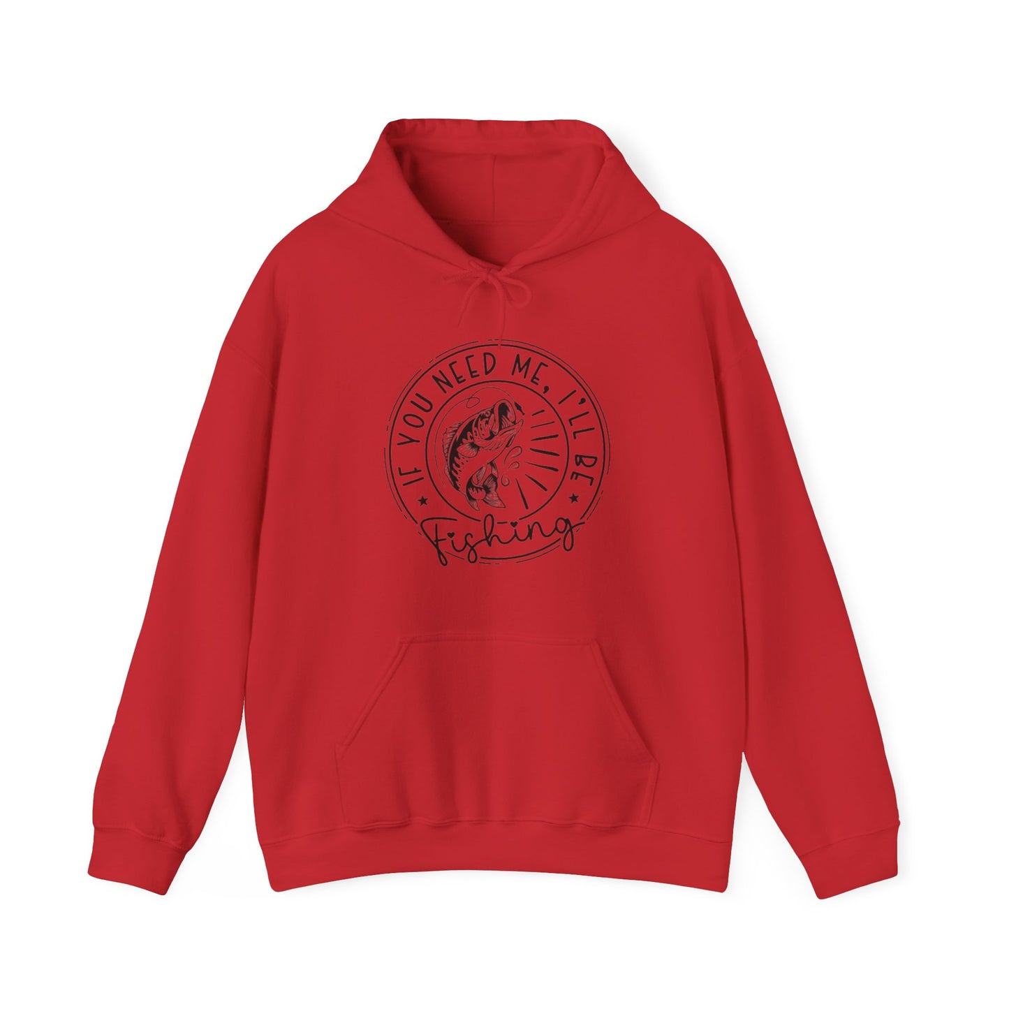 I'll be Fishing, Womens Heavy Blend™ Hooded Sweatshirt