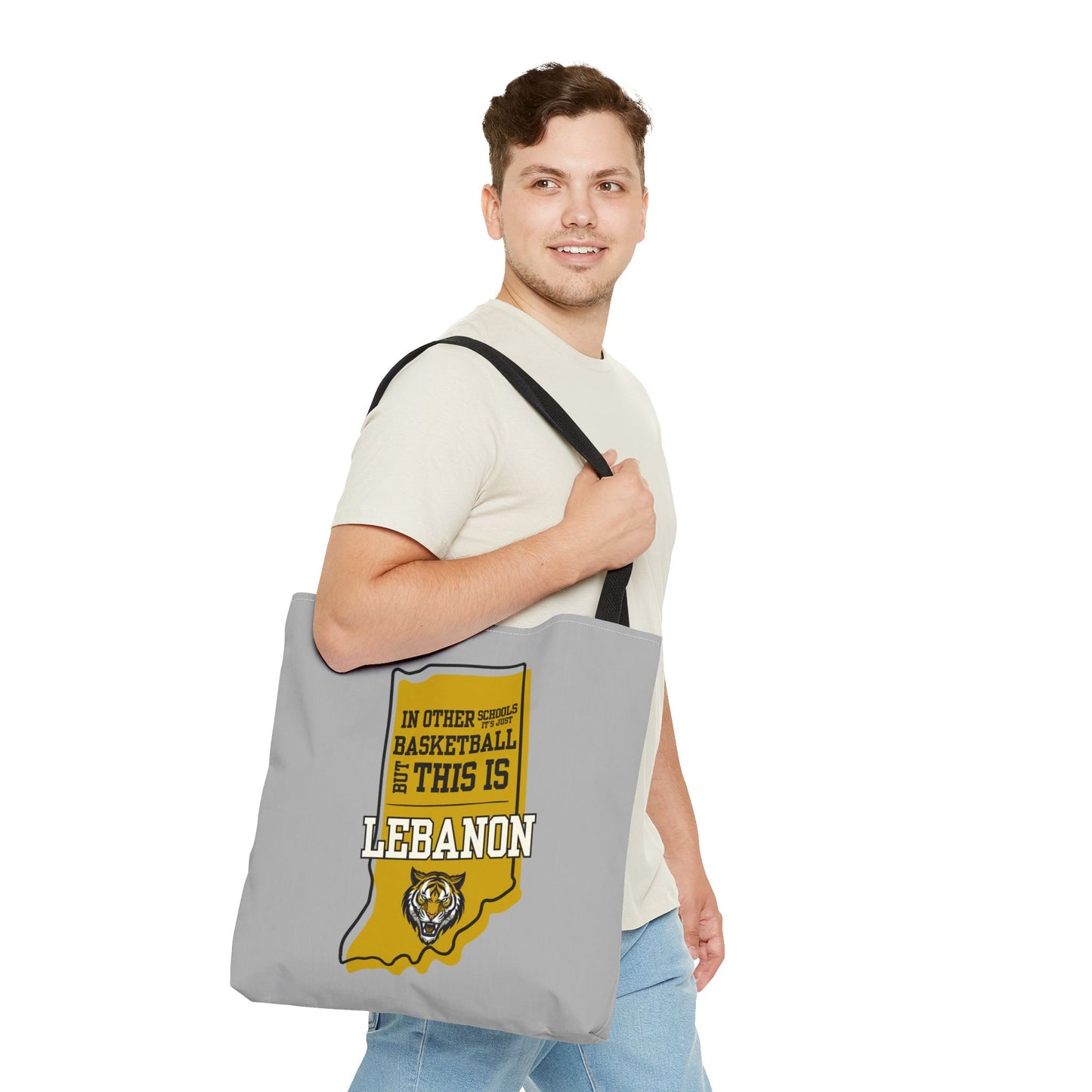 Basketball Tote Bag - Lebanon Tigers