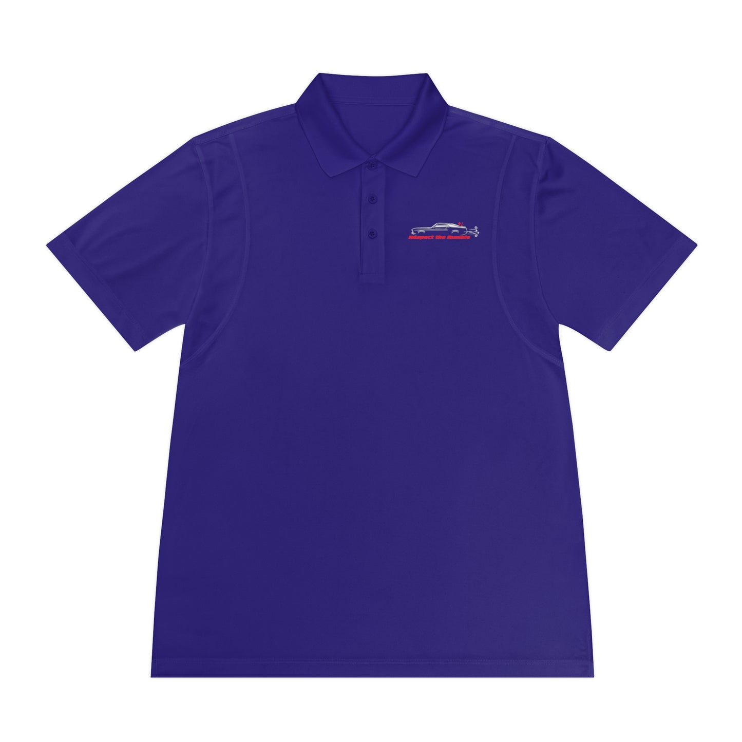 1970 Mach 1, Respect the Rumble, Men's Sport Polo Shirt