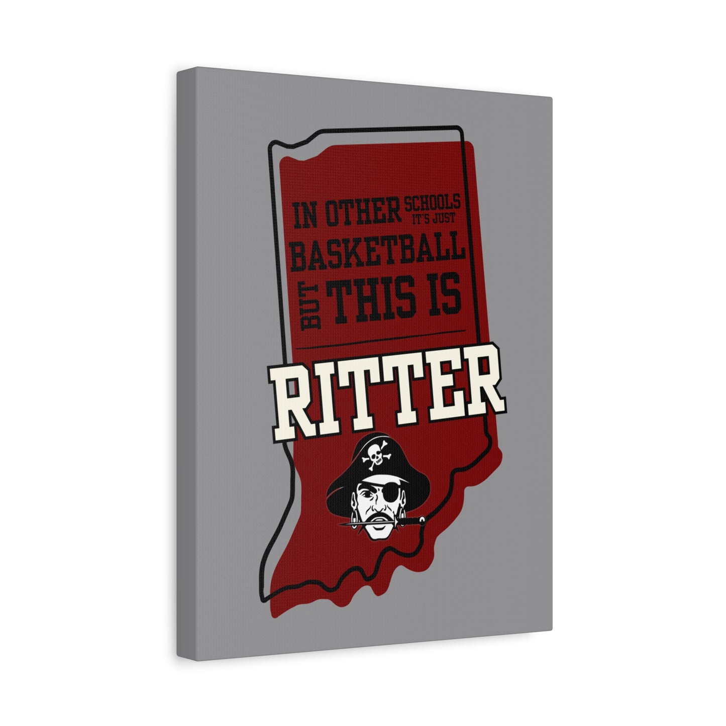 Canvas Wall Art - Ritter Basketball