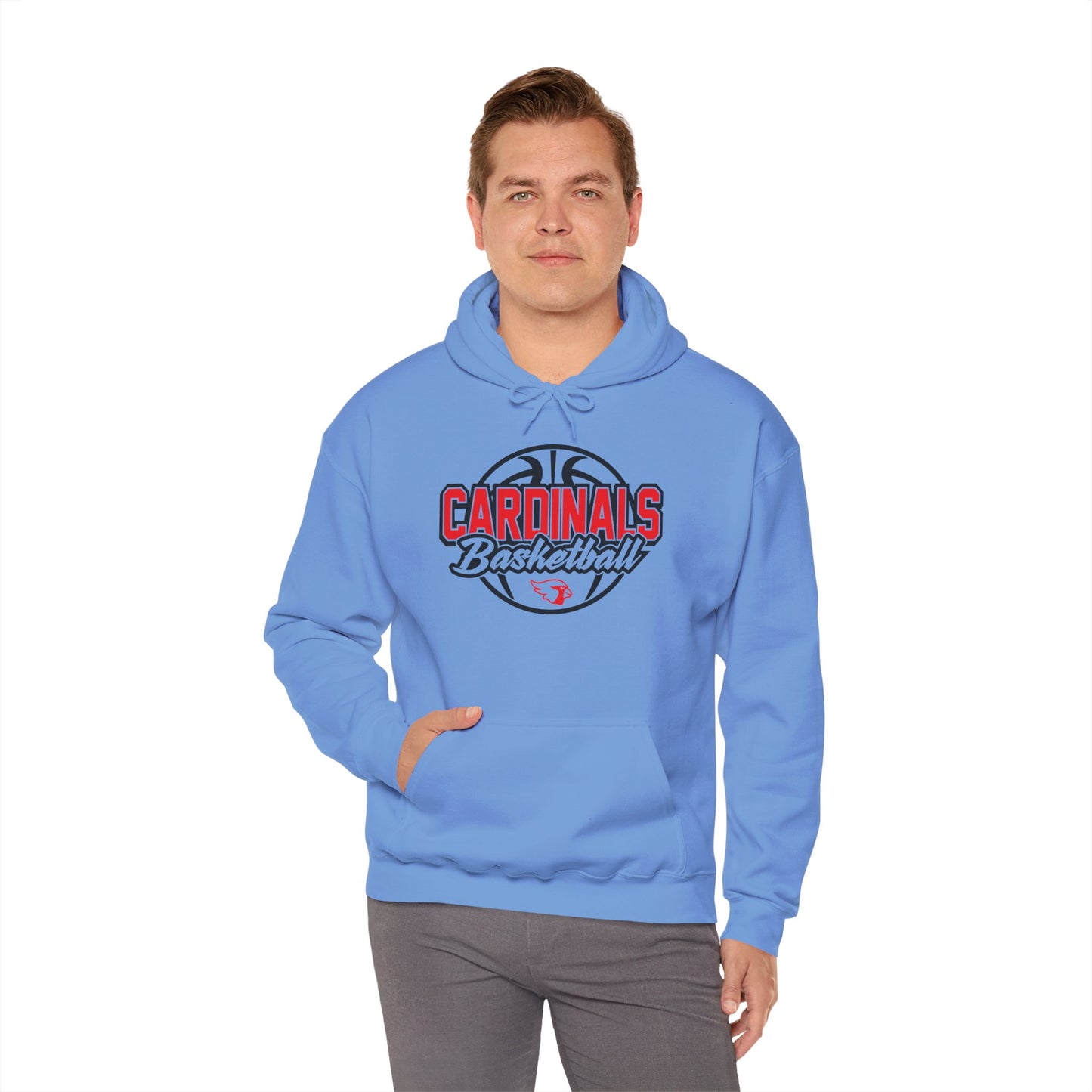 Adult St. Christopher Cardinals Basketball Hoodie
