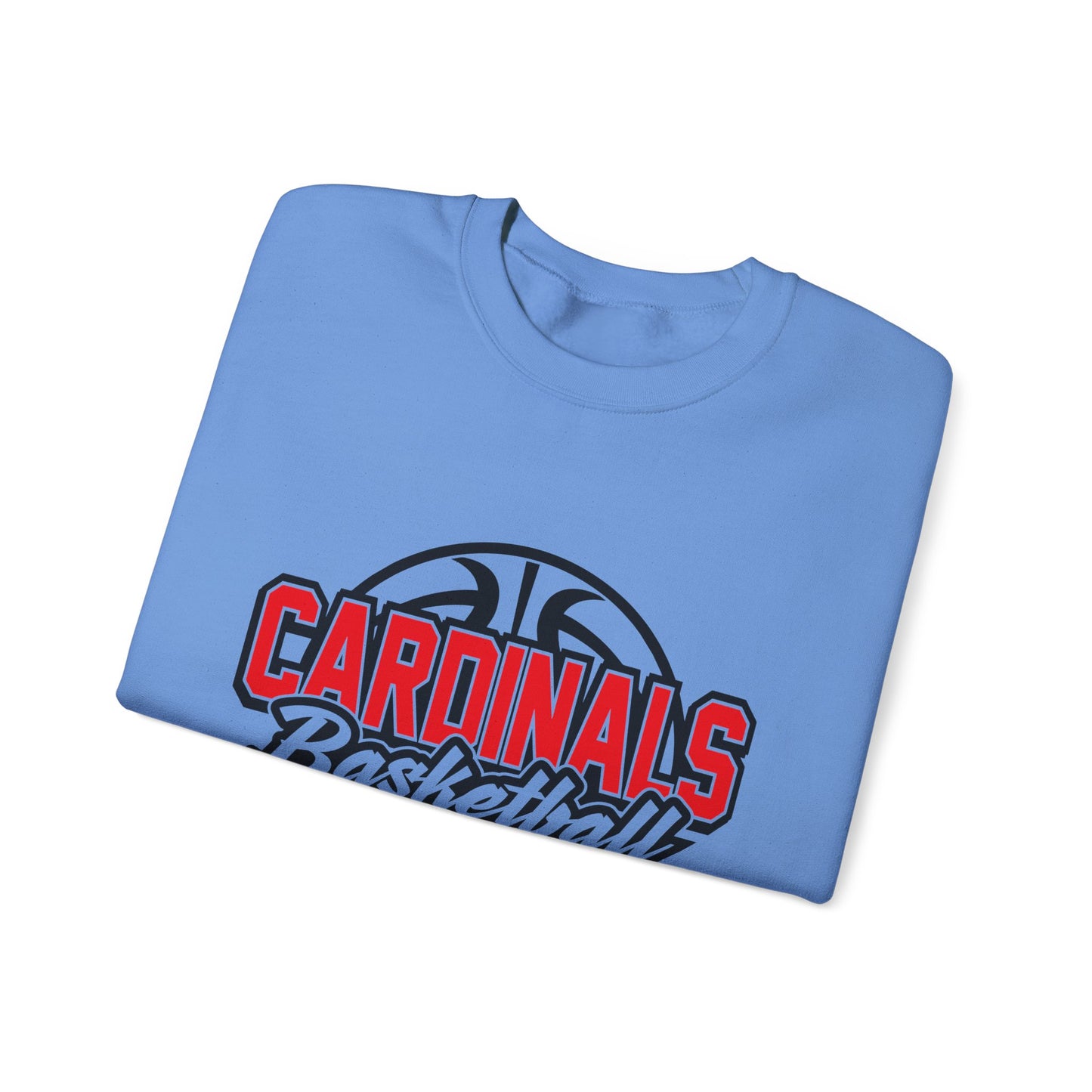 Adult St. Christopher Cardinals Basketball Crewneck Sweatshirt