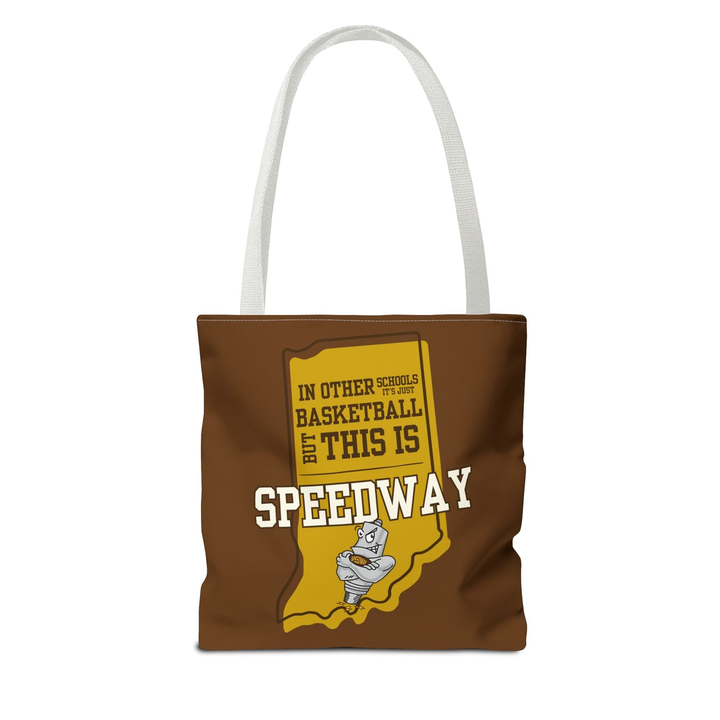 Basketball Tote Bag - Speedway Sparkplugs