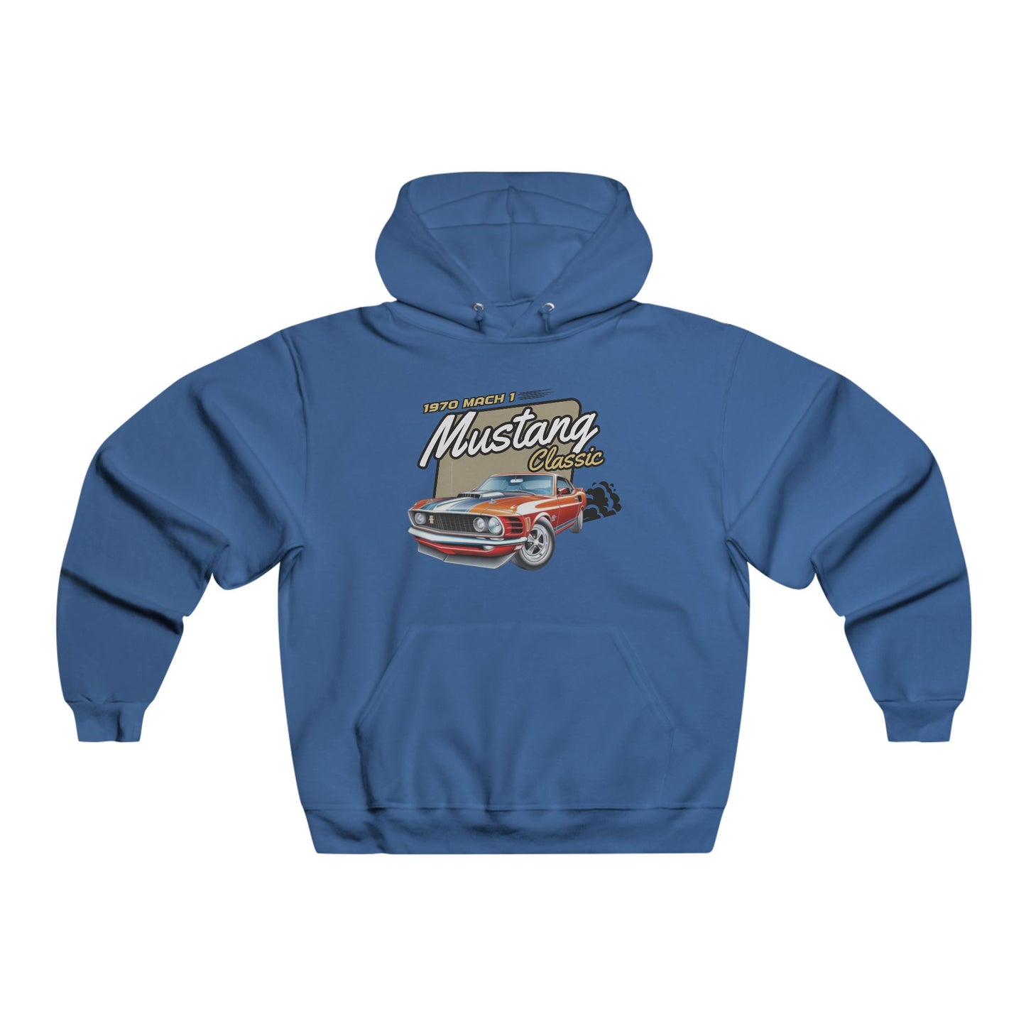 1970 Mach 1 Mustang NUBLEND® Hooded Sweatshirt