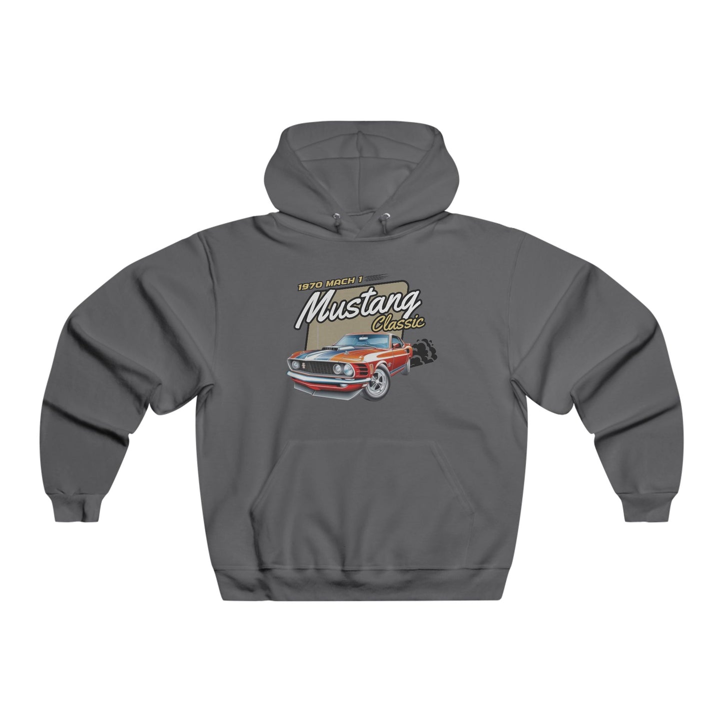 1970 Mach 1 Mustang NUBLEND® Hooded Sweatshirt
