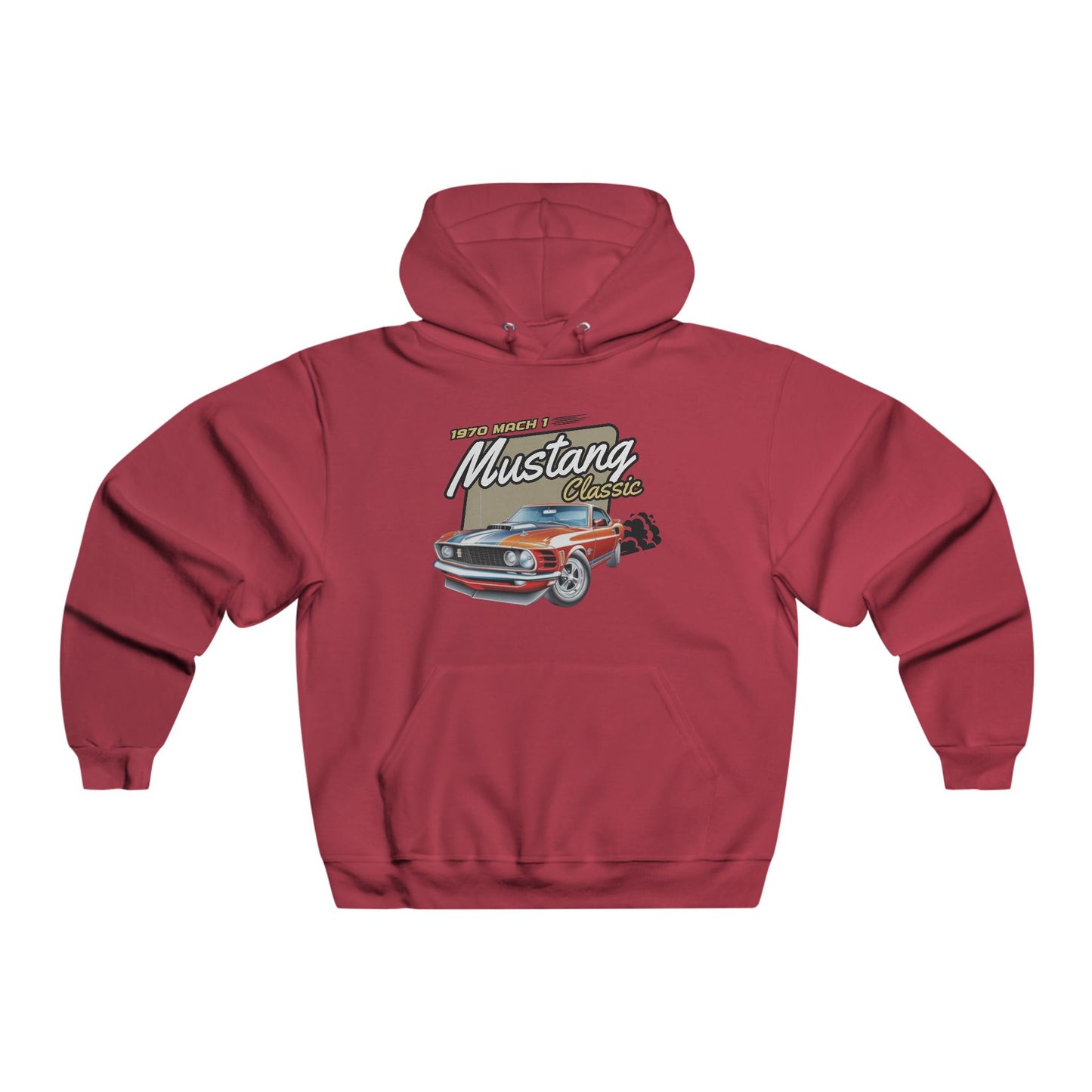 1970 Mach 1 Mustang NUBLEND® Hooded Sweatshirt
