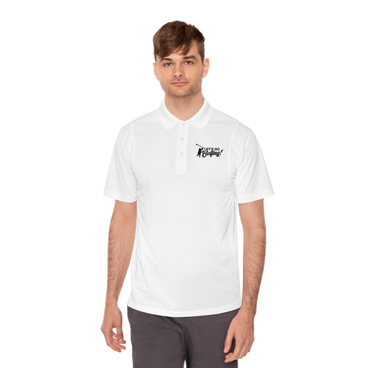Let's Go Golfing, Men's Sport Polo Shirt