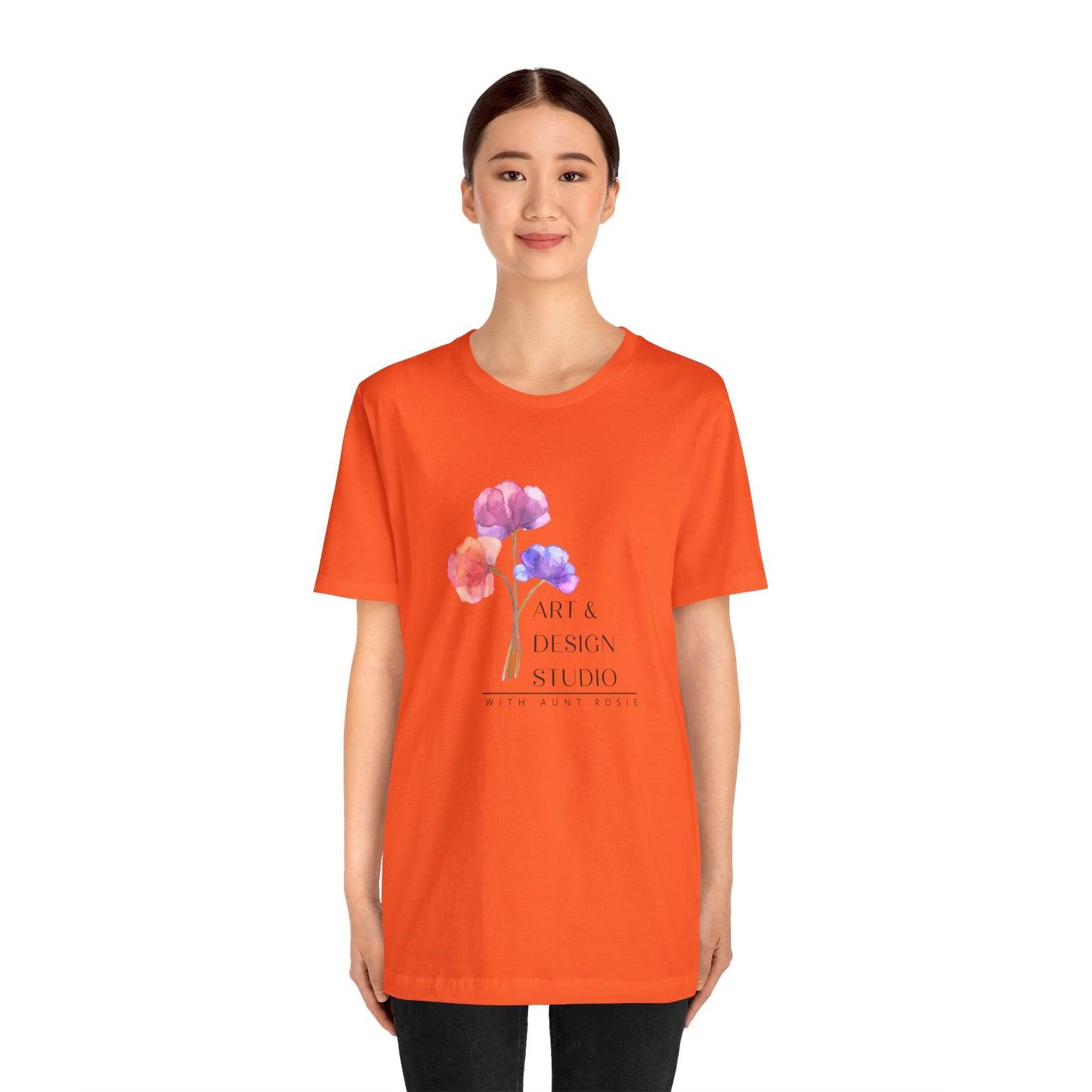 Aunt Rosie's Art & Design Studio, Jersey Short Sleeve Tee