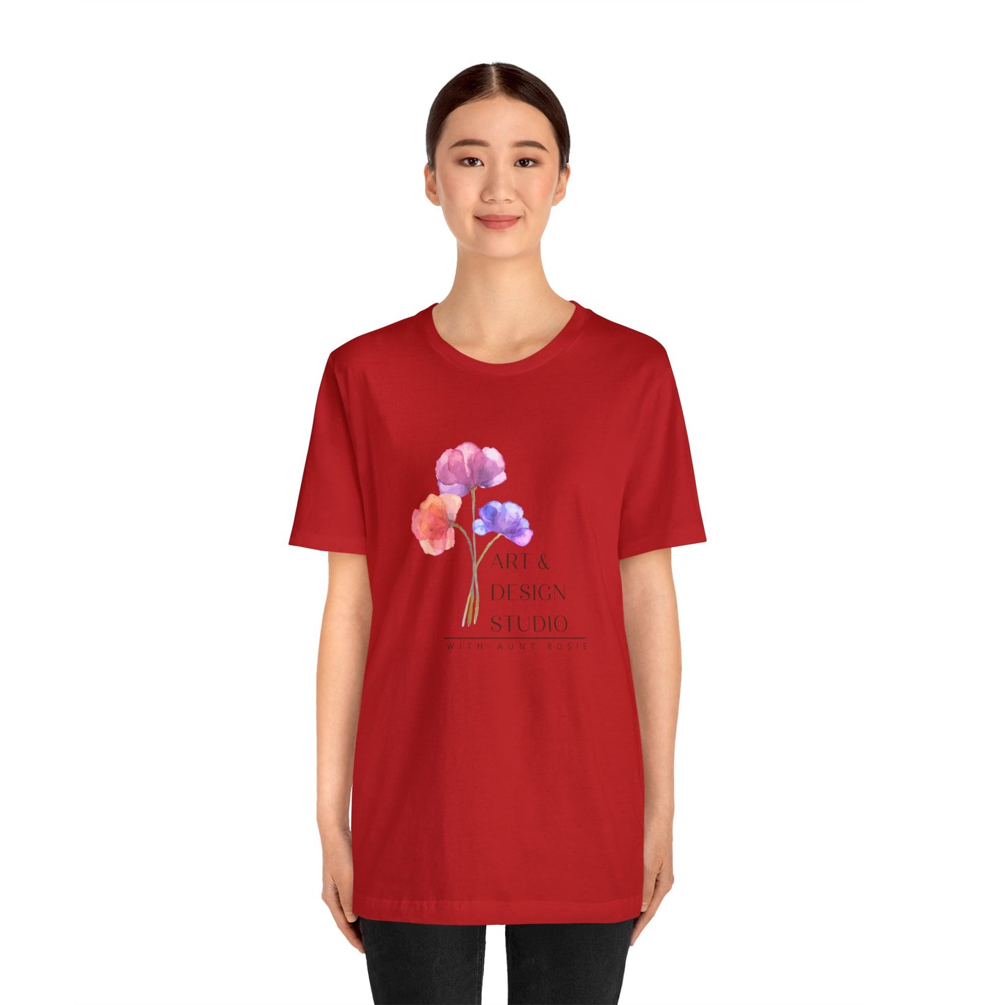 Aunt Rosie's Art & Design Studio, Jersey Short Sleeve Tee