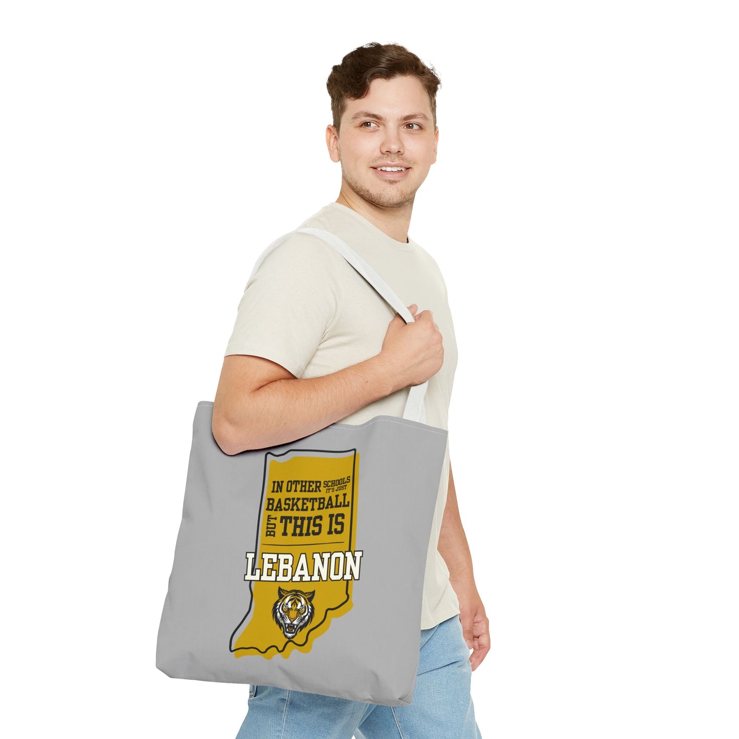 Basketball Tote Bag - Lebanon Tigers