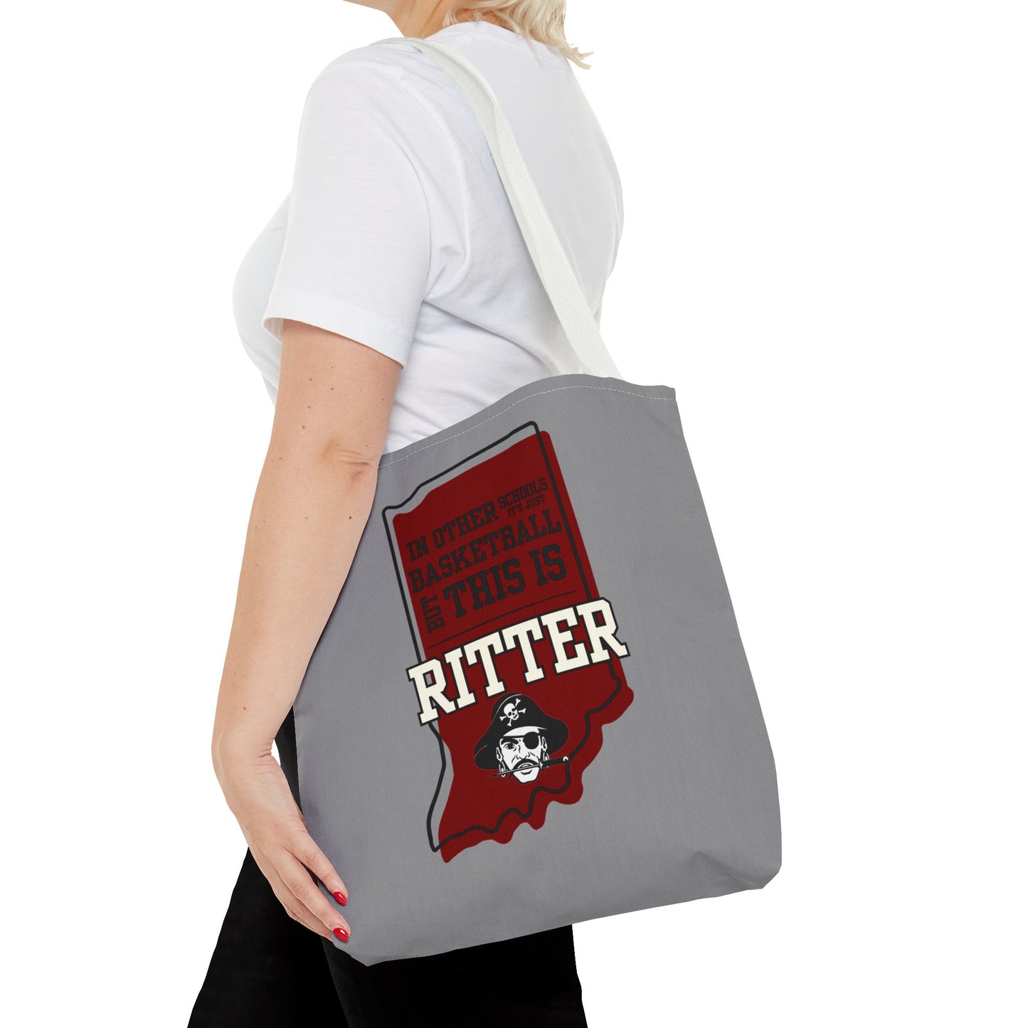 Basketball Tote Bag - Ritter Raiders