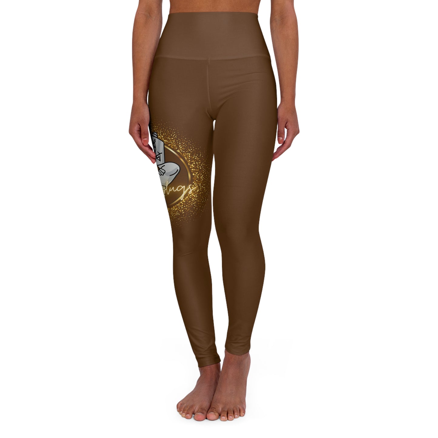 High Waisted Yoga Leggings - Speedway Sparkplugs
