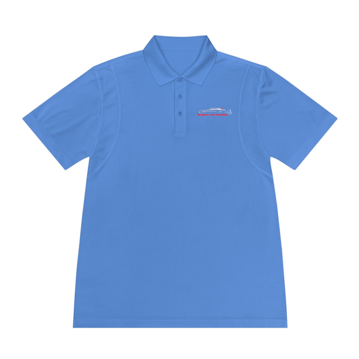 1970 Mach 1, Respect the Rumble, Men's Sport Polo Shirt